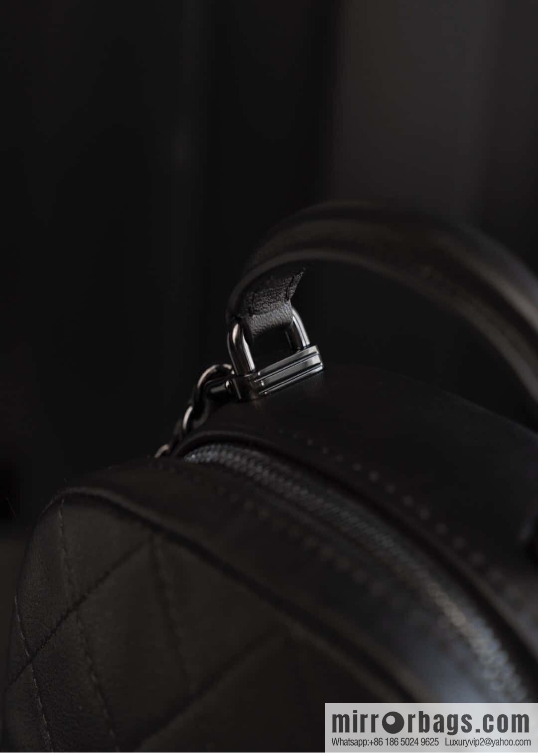 ππ‘ππ§ππ₯ πππ π¬π¨ ππ₯πππ€ π¦π’π§π’ small schoolbag, all black π€ AP3753