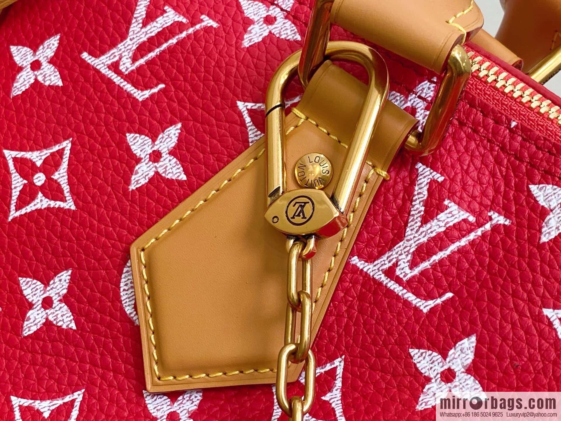 [Boutique‑grade] M14067 red, full leather pillow bag peedy SPEEDY P9 BANDOULIZRE30 handbag