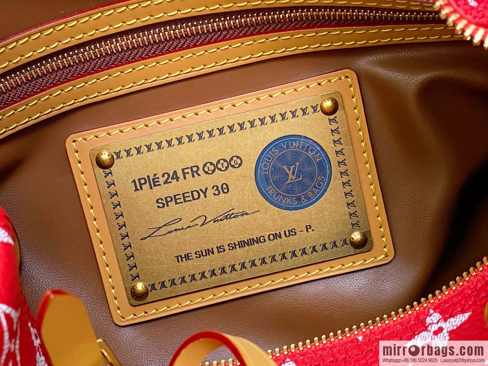 [Boutique‑grade] M14067 red, full leather pillow bag peedy SPEEDY P9 BANDOULIZRE30 handbag