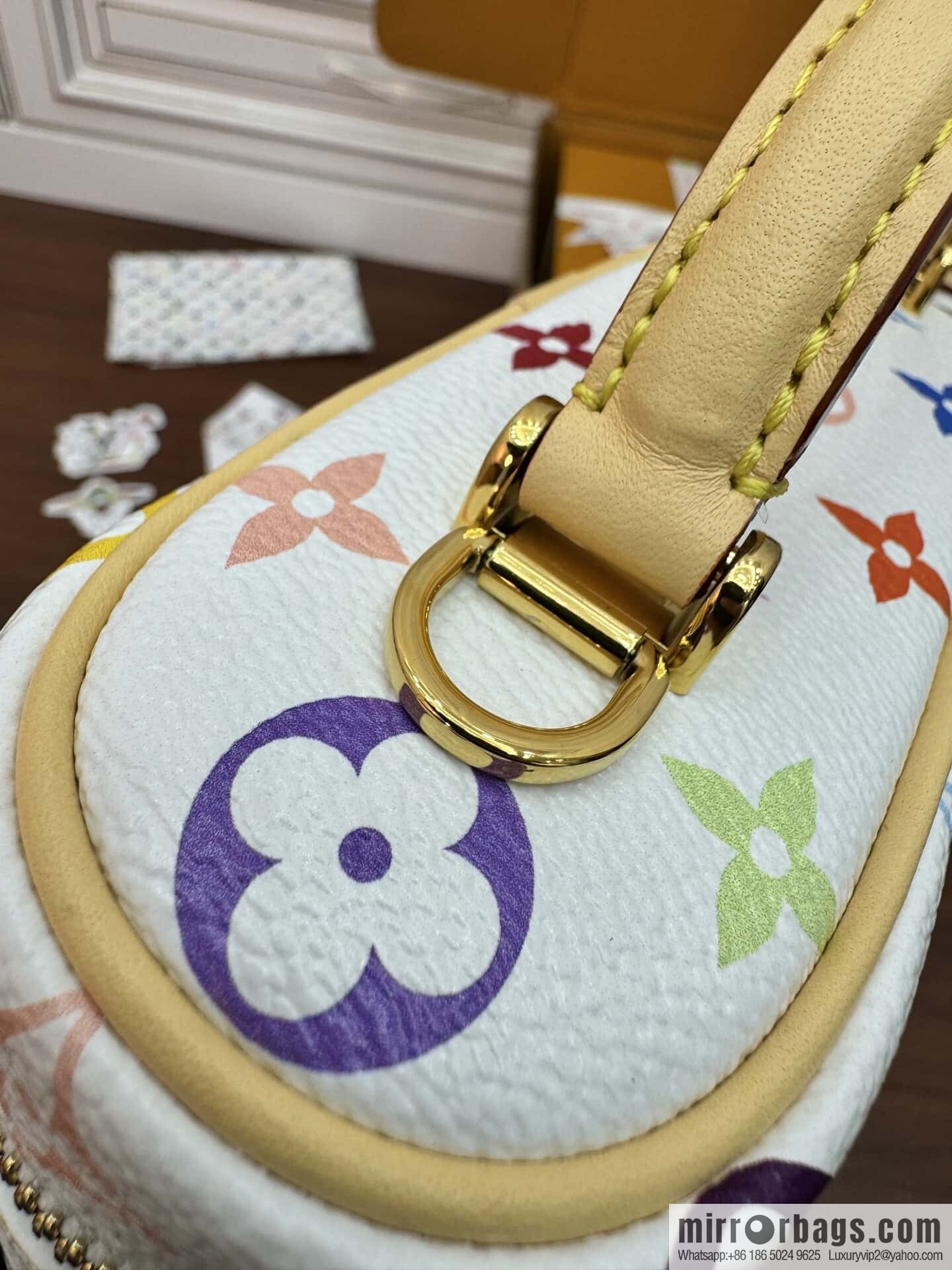 LV M13662 LV x TM Vanity Chain Pouch