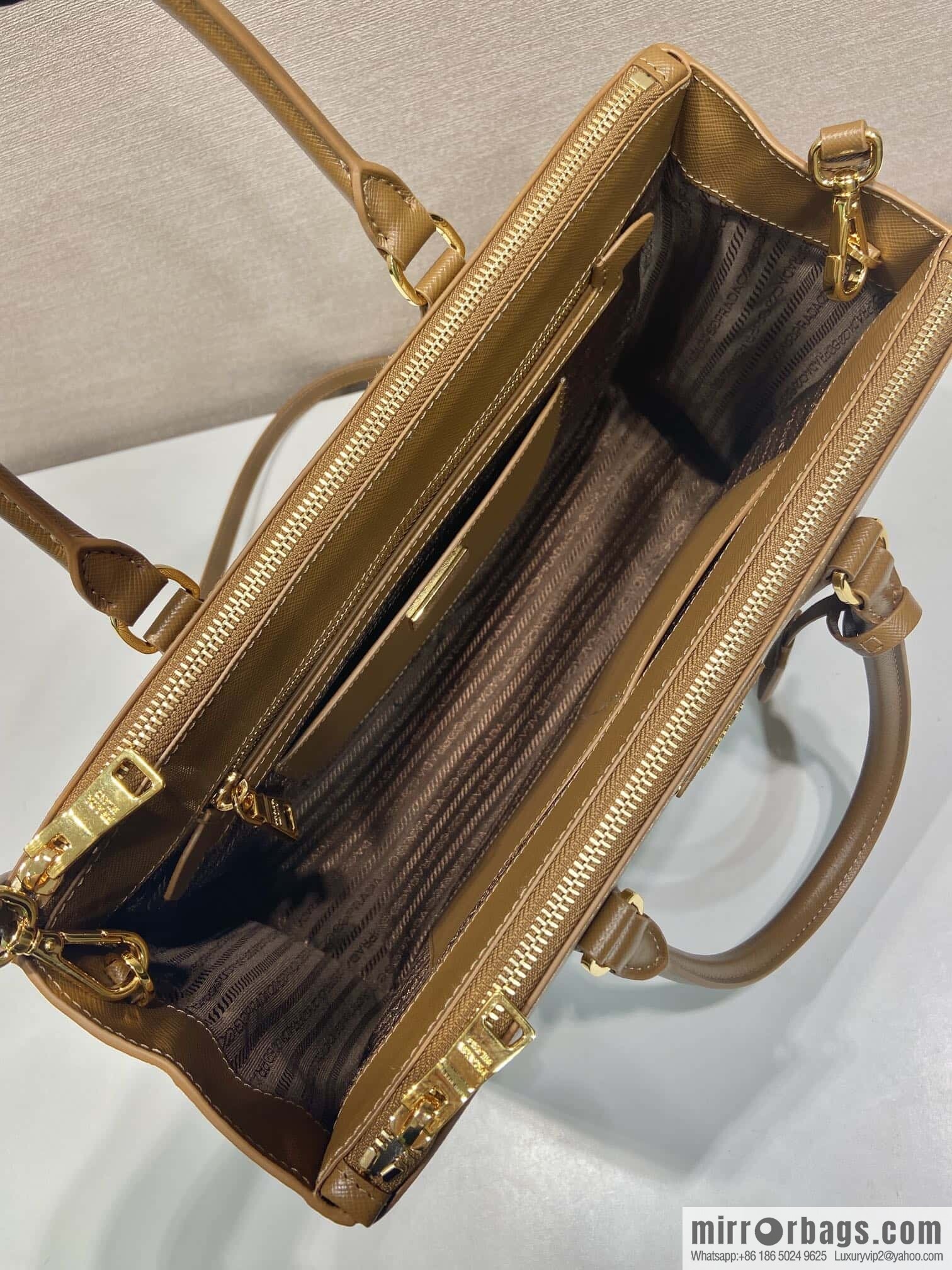 PRADA ๐ classic explosion 1BA274 ๐ caramel color