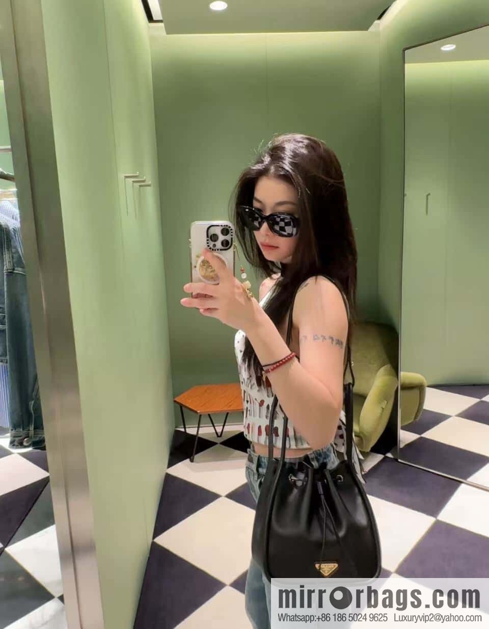 PRADA 🎉 new bucket bag 🎉 1BE087🎉🎉
