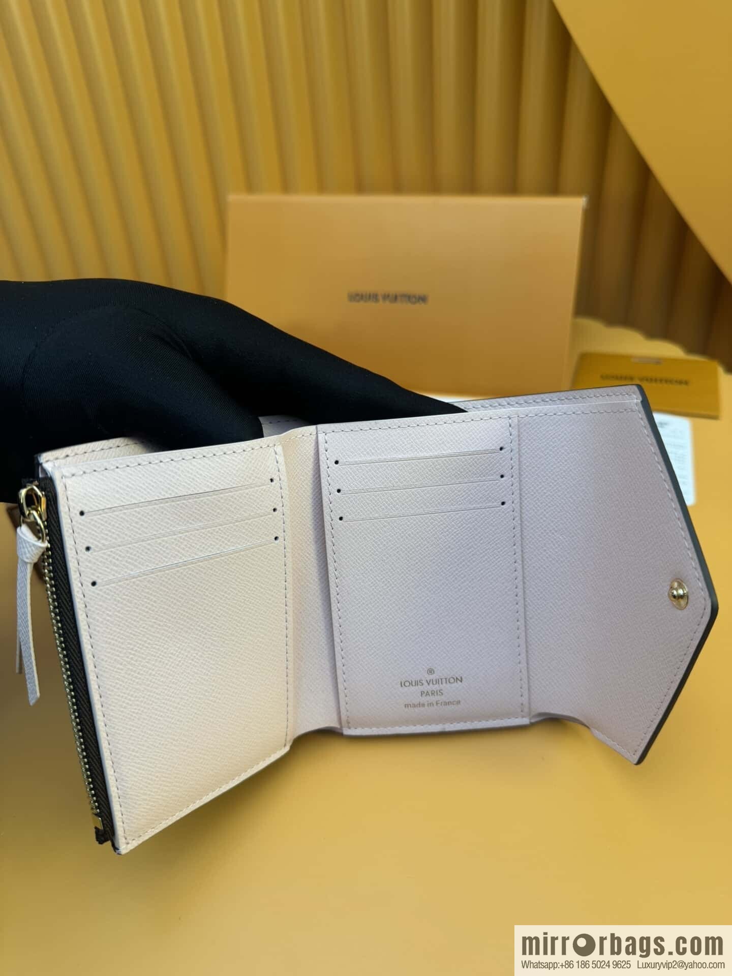 LV Victorine Wallet M62360 Powder Bean [Official Full Chip Version]