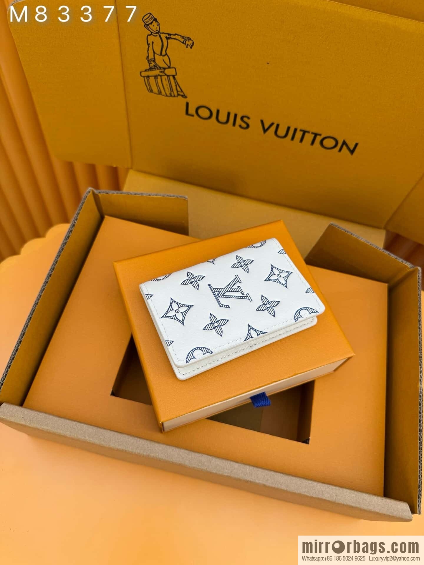 LV pocket wallet M83377 [official chip version]