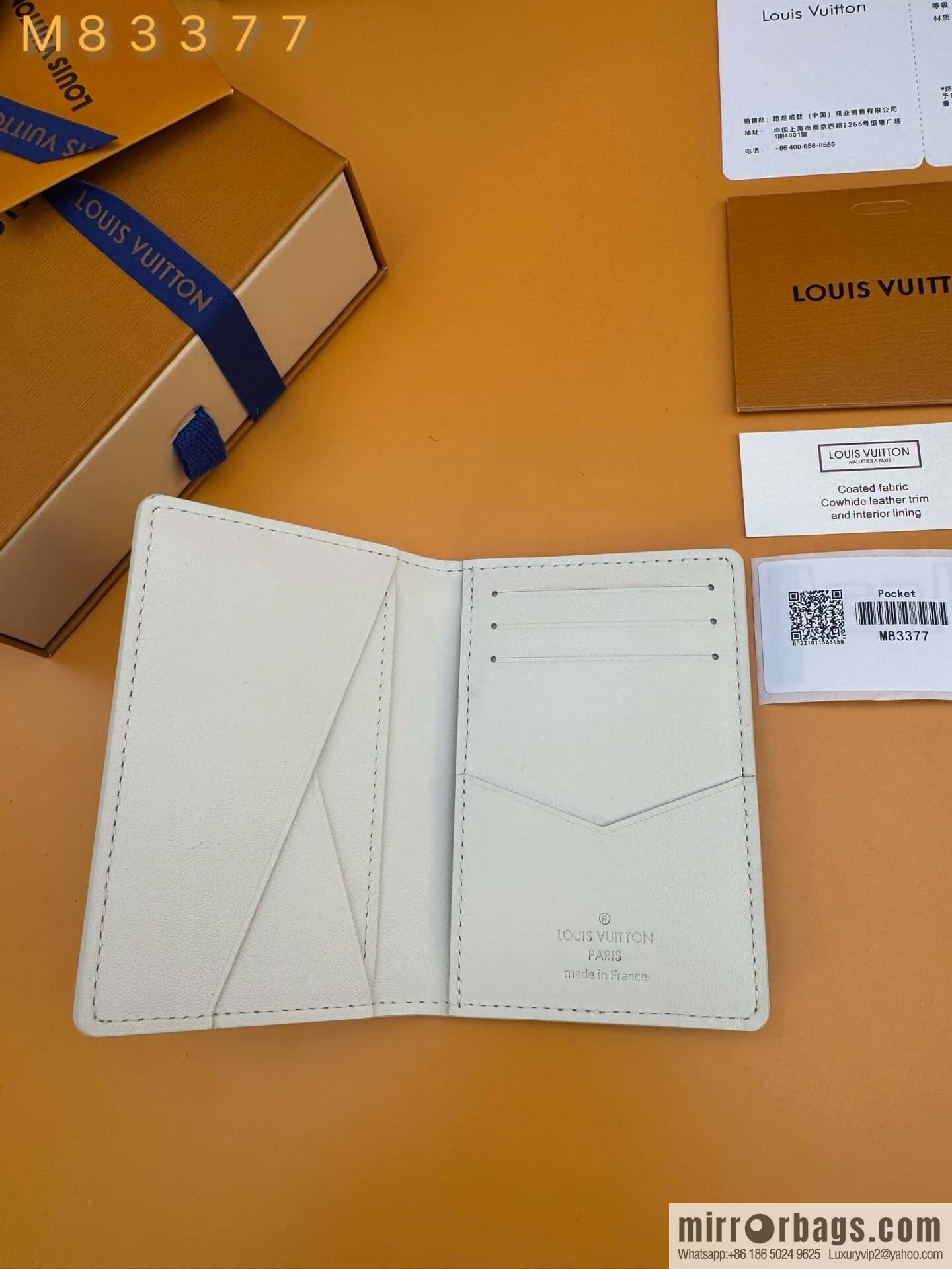 LV pocket wallet M83377 [official chip version]