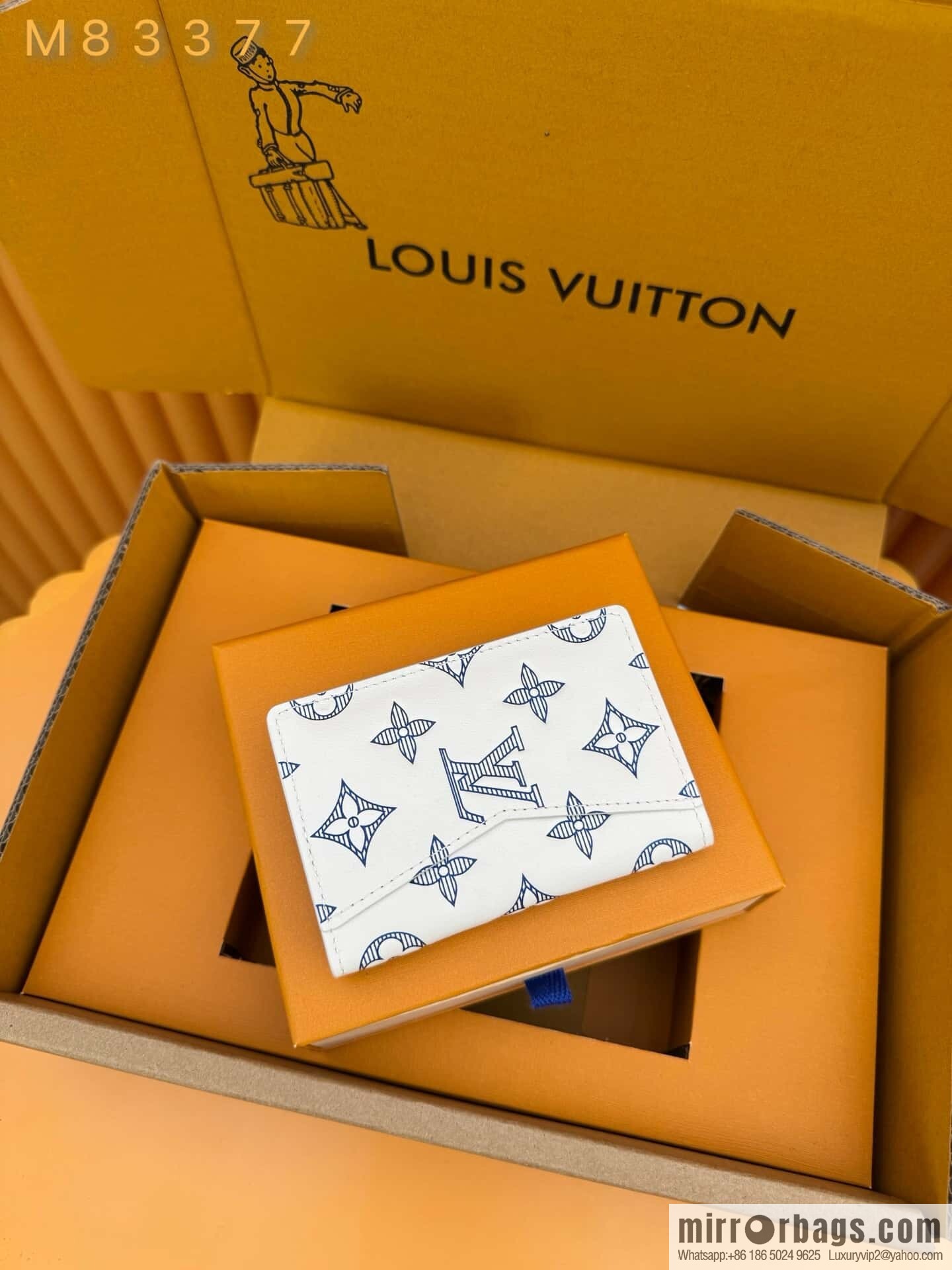 LV pocket wallet M83377 [official chip version]
