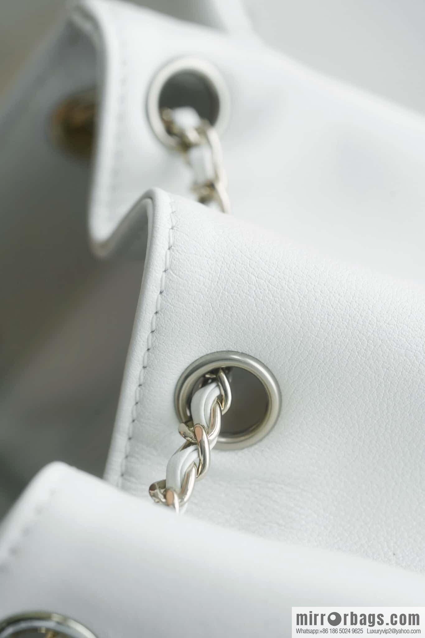 πππππ‘ππππ© new backpack, white, genuine leather AS2908