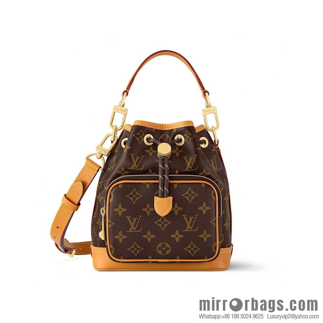 [Boutique‑grade] M14017 presbyopia yellow skin, medieval bucket bag NO ÉCARGO handbag
