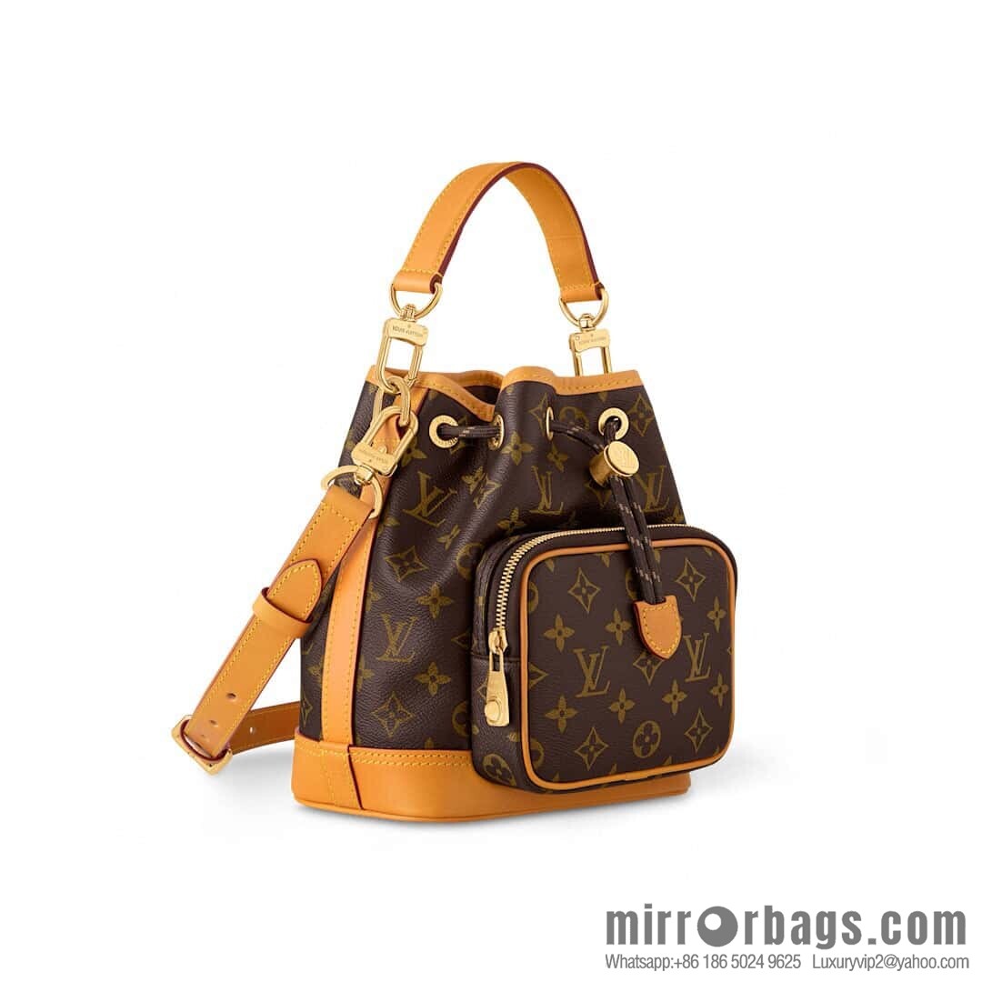[Boutique‑grade] M14017 presbyopia yellow skin, medieval bucket bag NO ÉCARGO handbag