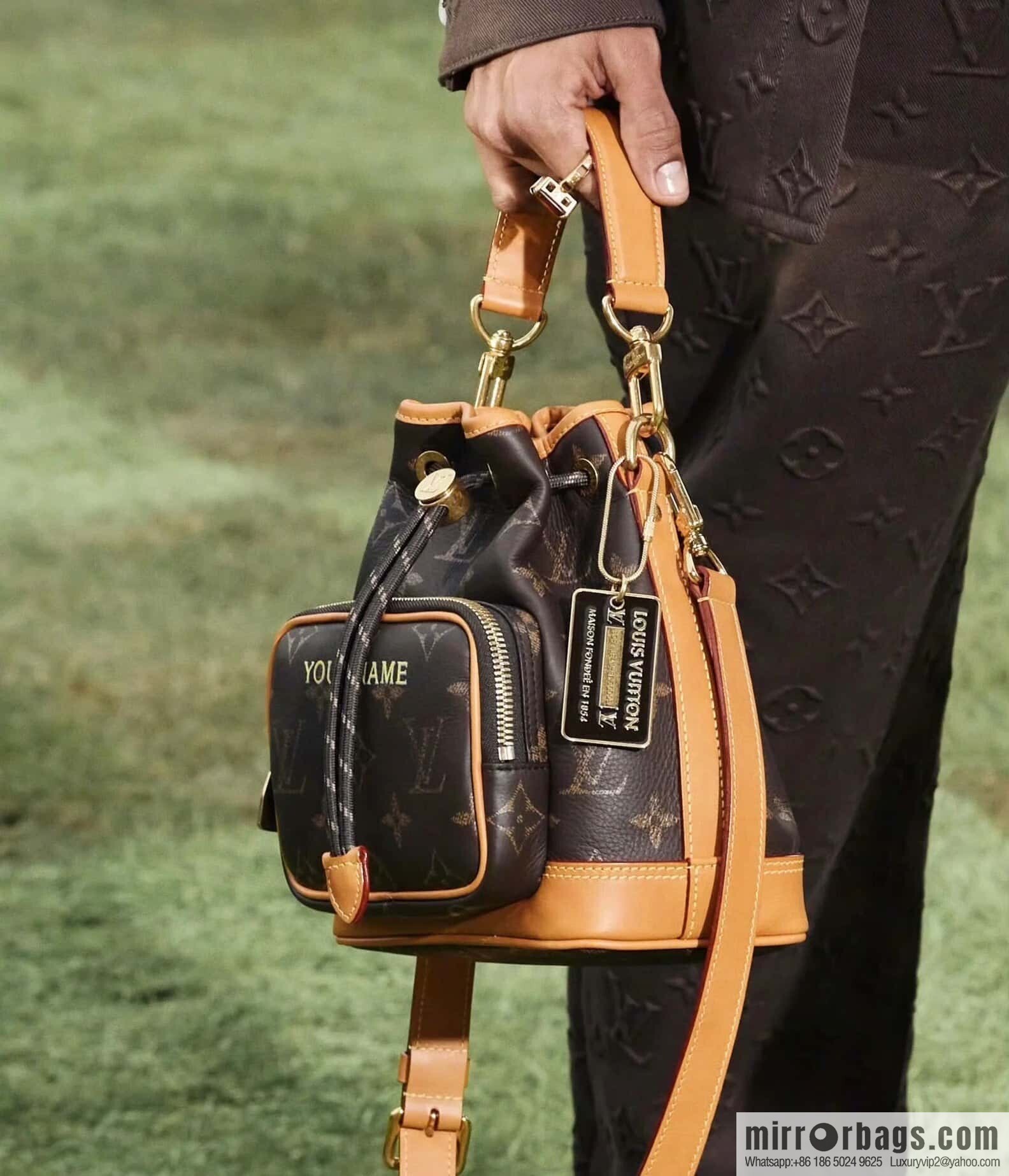 [Boutique‑grade] M14017 presbyopia yellow skin, medieval bucket bag NO ÉCARGO handbag
