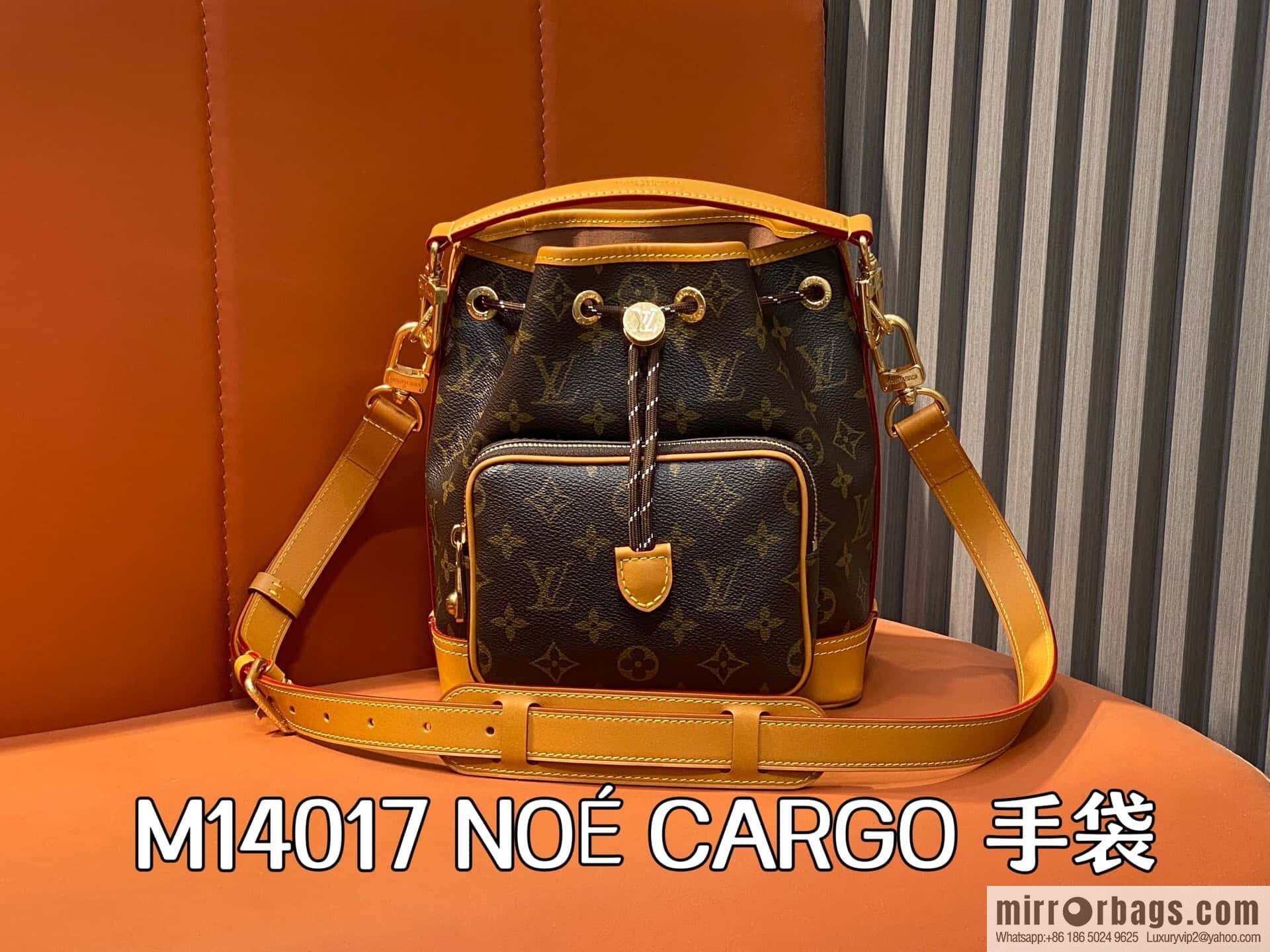 [Boutique‑grade] M14017 presbyopia yellow skin, medieval bucket bag NO ÉCARGO handbag