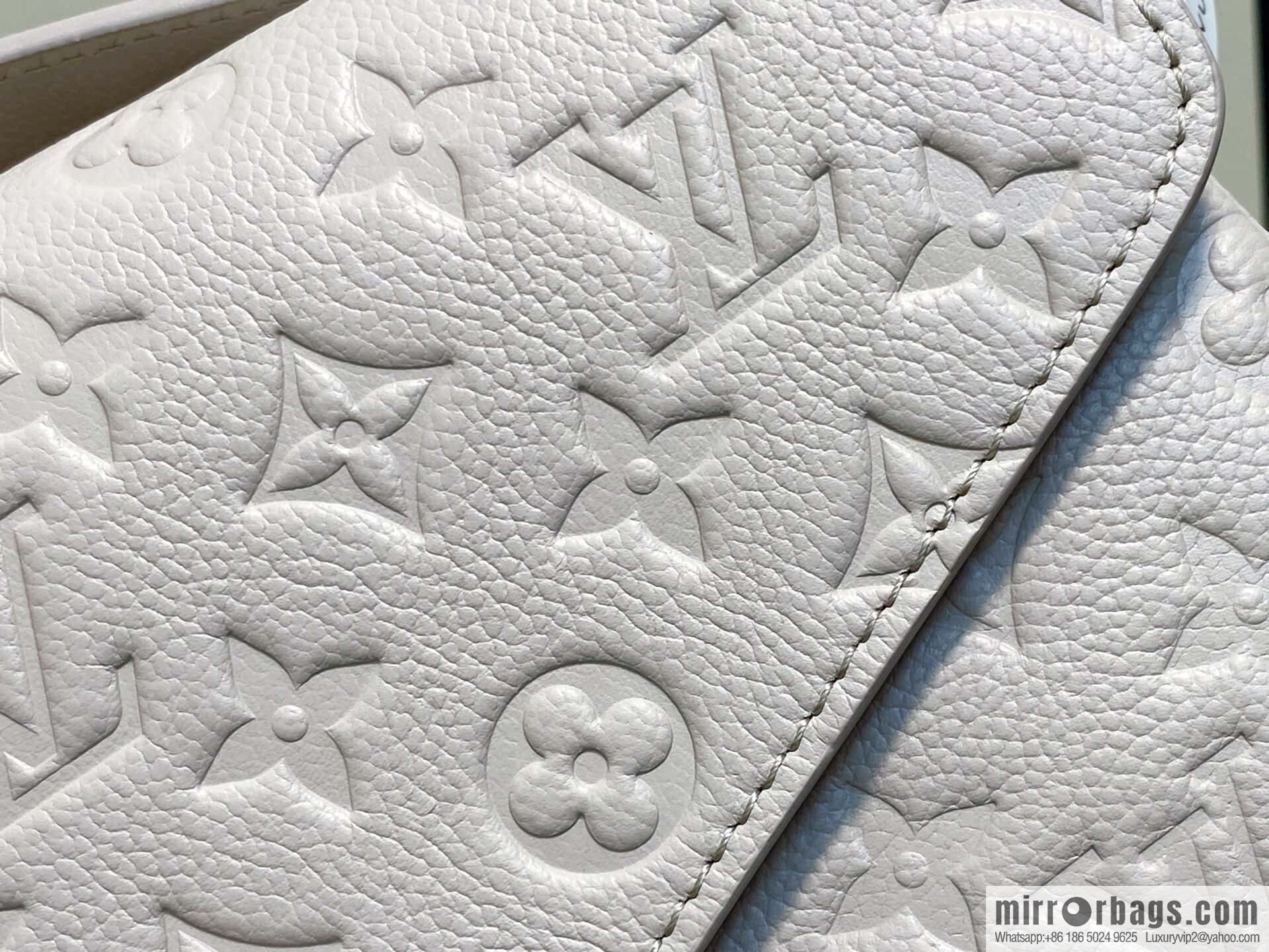 [Boutique‑grade] M41487 hazy gray taro purple, full leather embossed messenger bag Pochette Métis handbag
