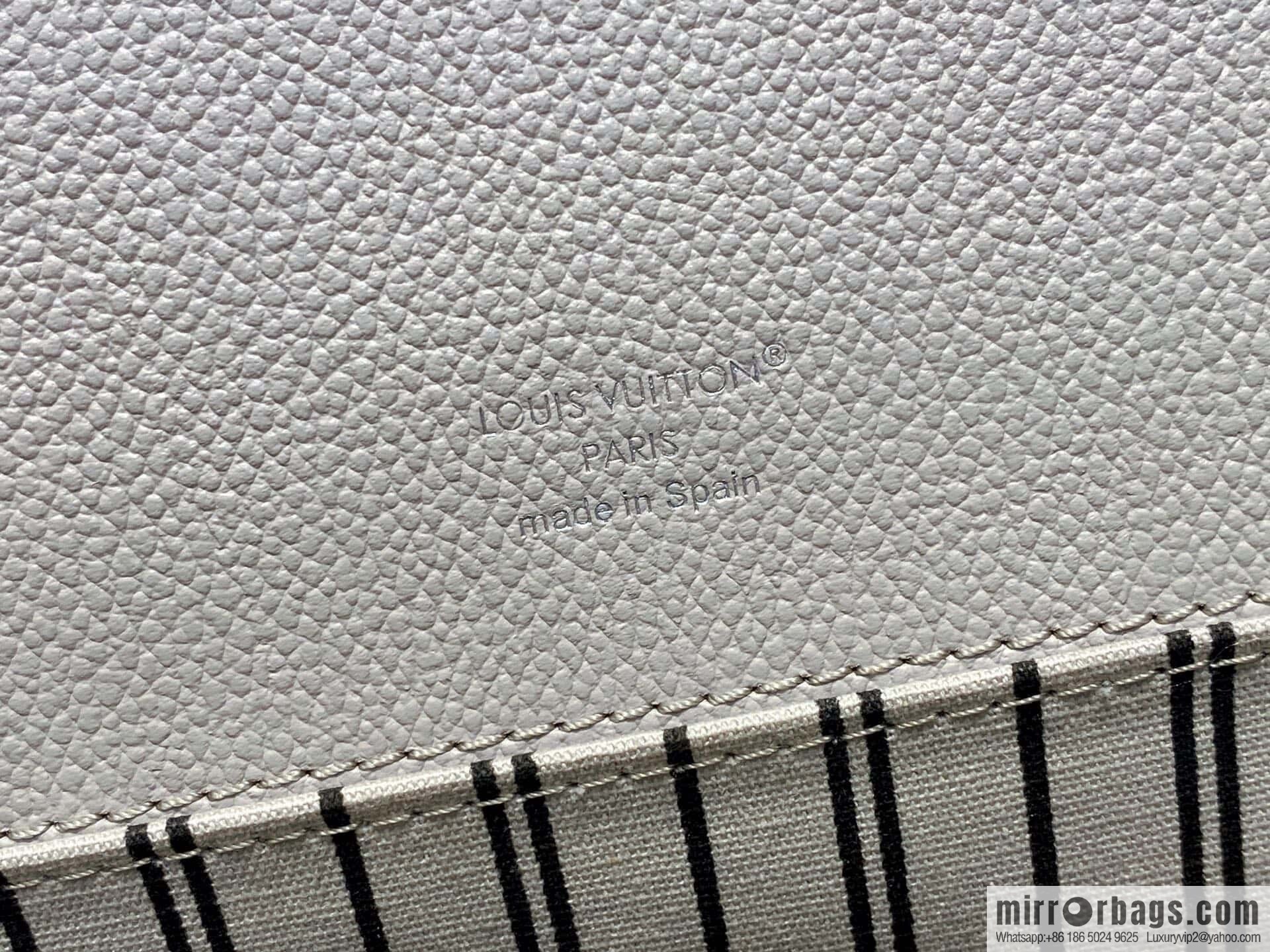 [Boutique‑grade] M41487 hazy gray taro purple, full leather embossed messenger bag Pochette Métis handbag