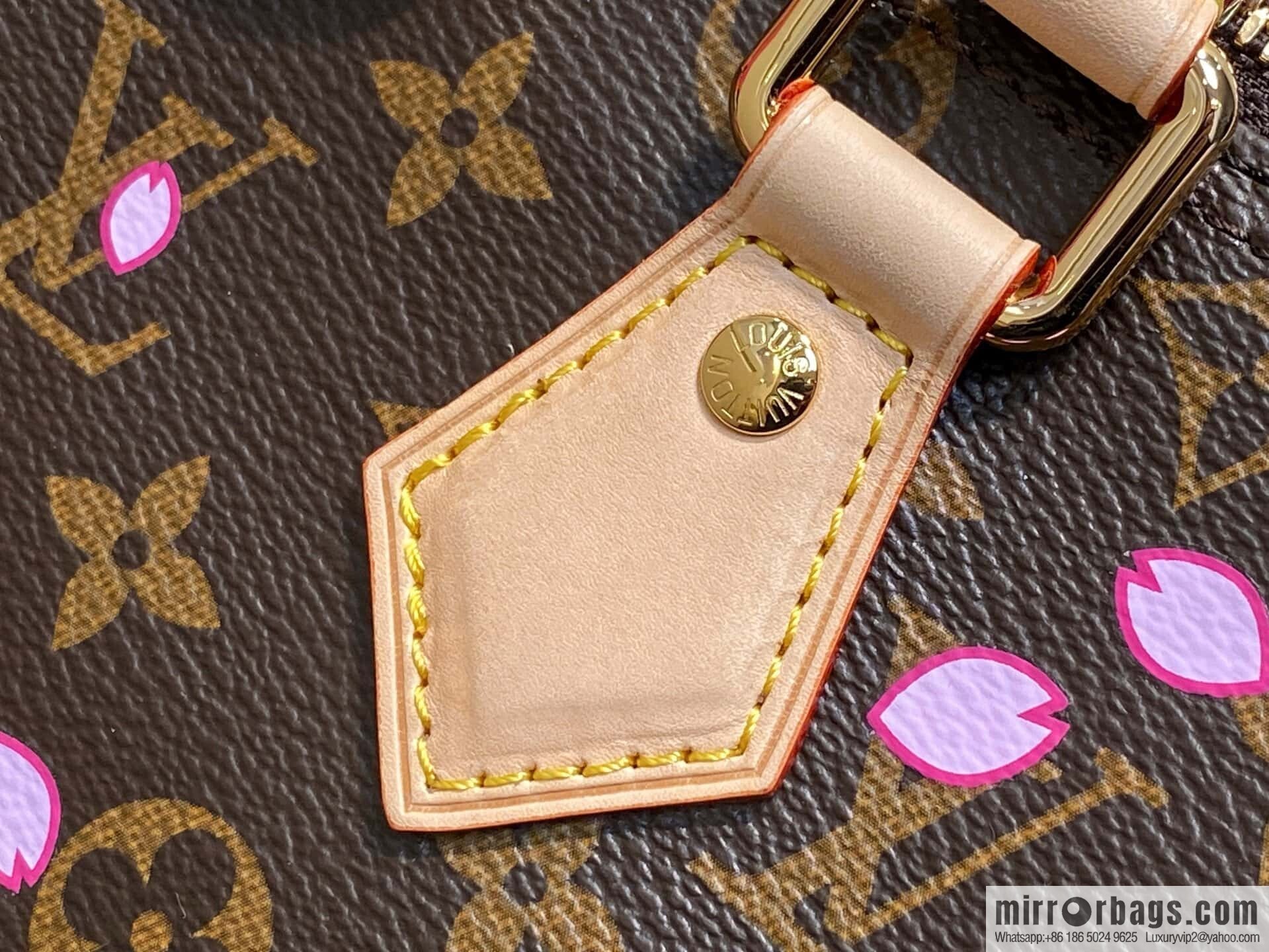 [Boutique‑grade] M14174 presbyopia, cherry blossom/Murakami Takashi, pillow bag speedy LV x TM SPEEDY BANDOULIIZRE 25 handbag