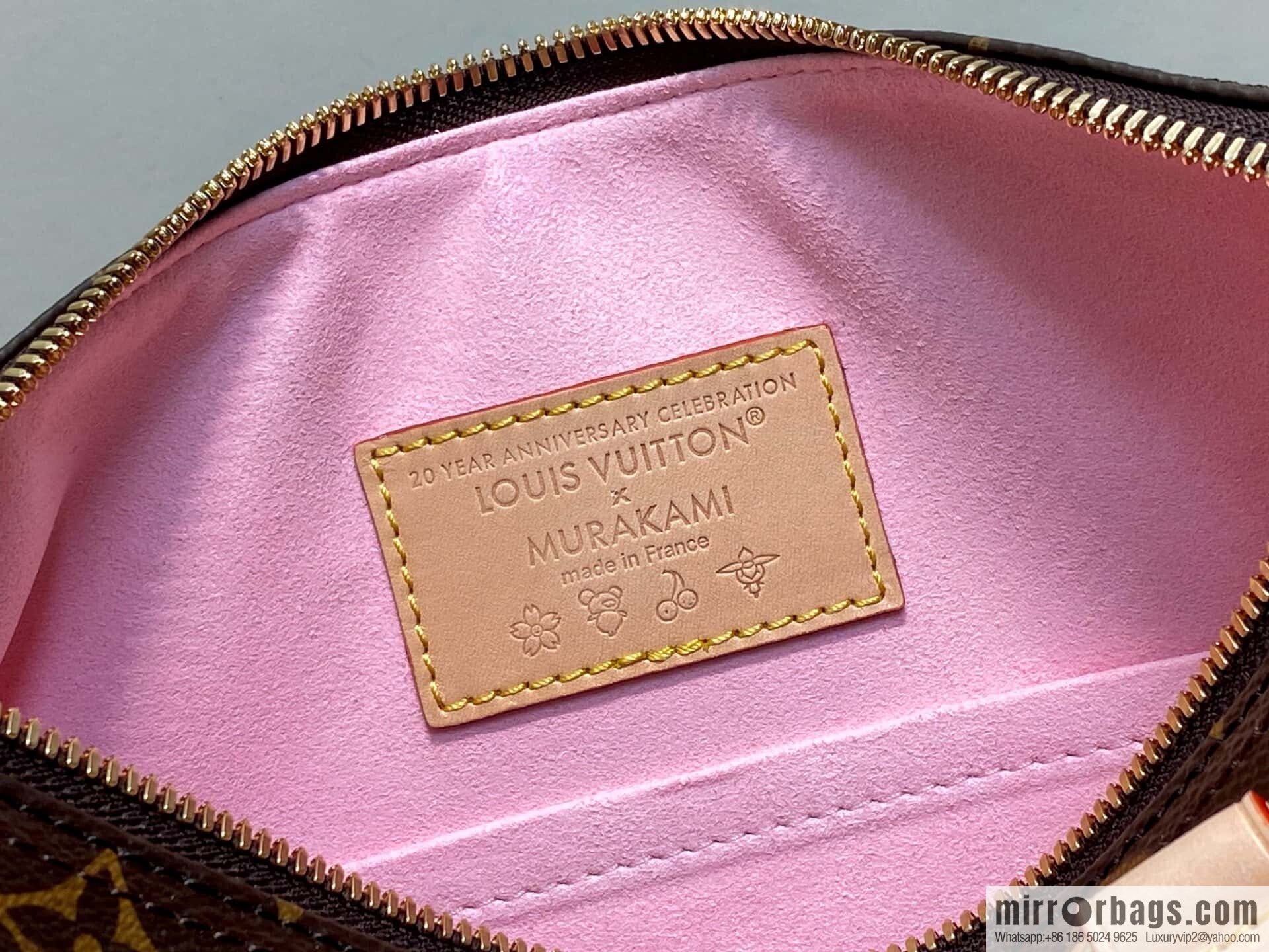[Boutique‑grade] M14174 presbyopia, cherry blossom/Murakami Takashi, pillow bag speedy LV x TM SPEEDY BANDOULIIZRE 25 handbag
