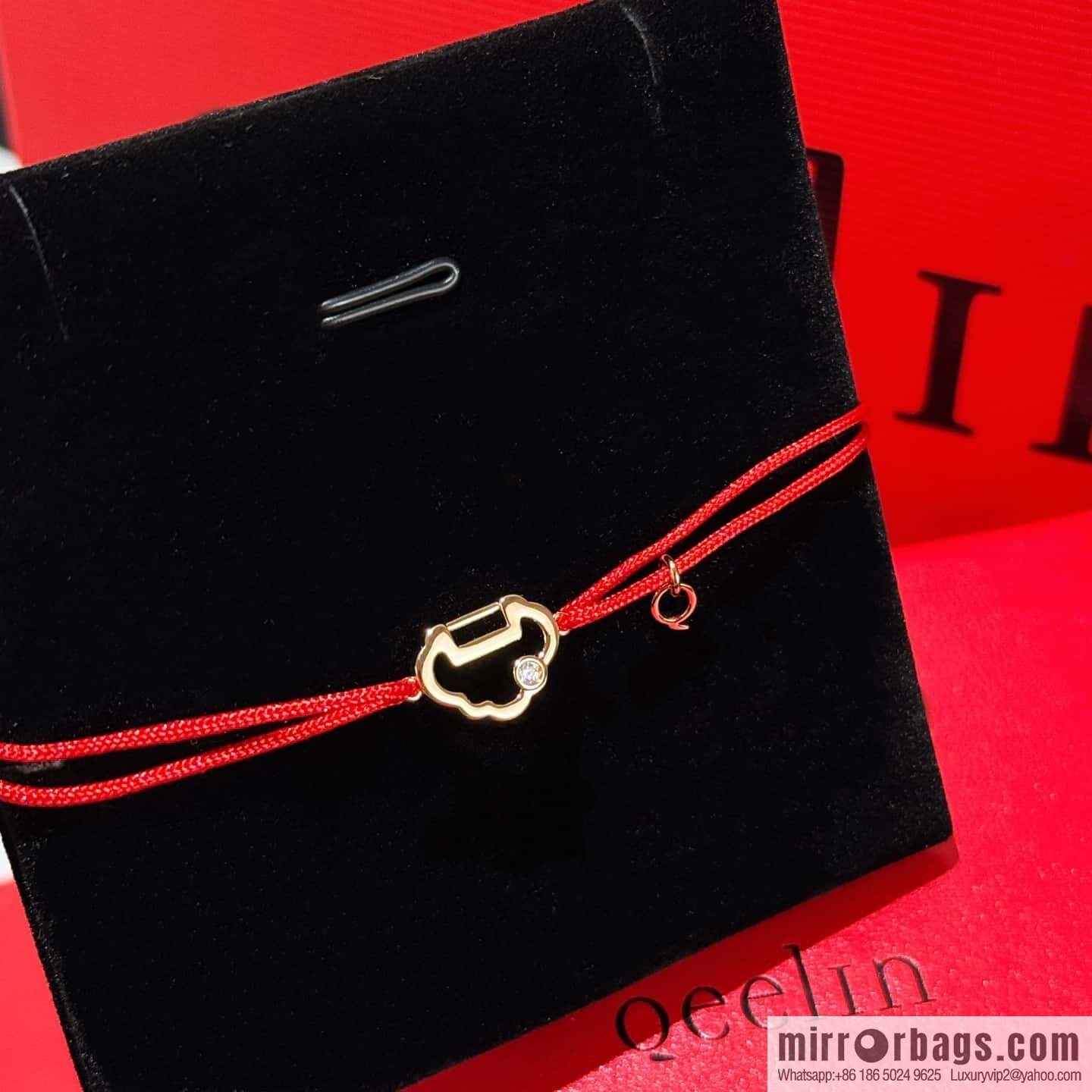☀️Qeelin three gourd red rope bracelets