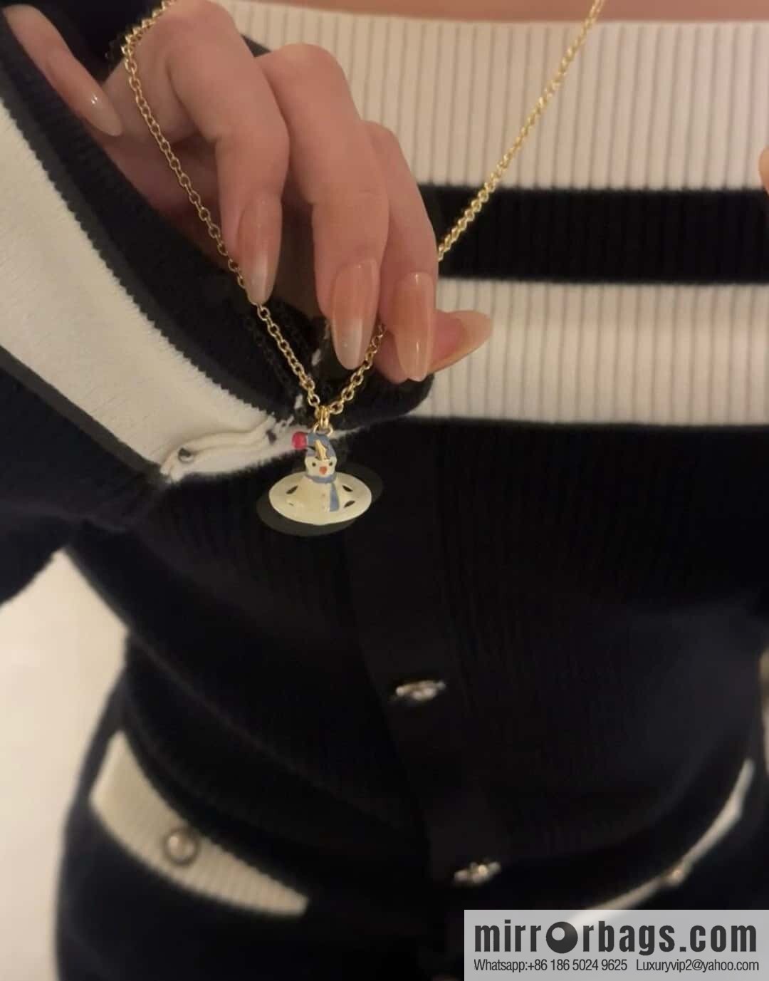 New ☑️ Vivienne Westwood Queen Mother Saturn Necklace