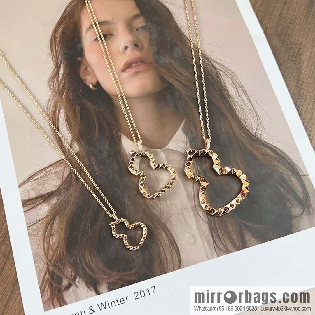 ❗️New ❗️ ☀️ Original ☀️ Qeelin 18 series rose gold gourd necklace ☀️