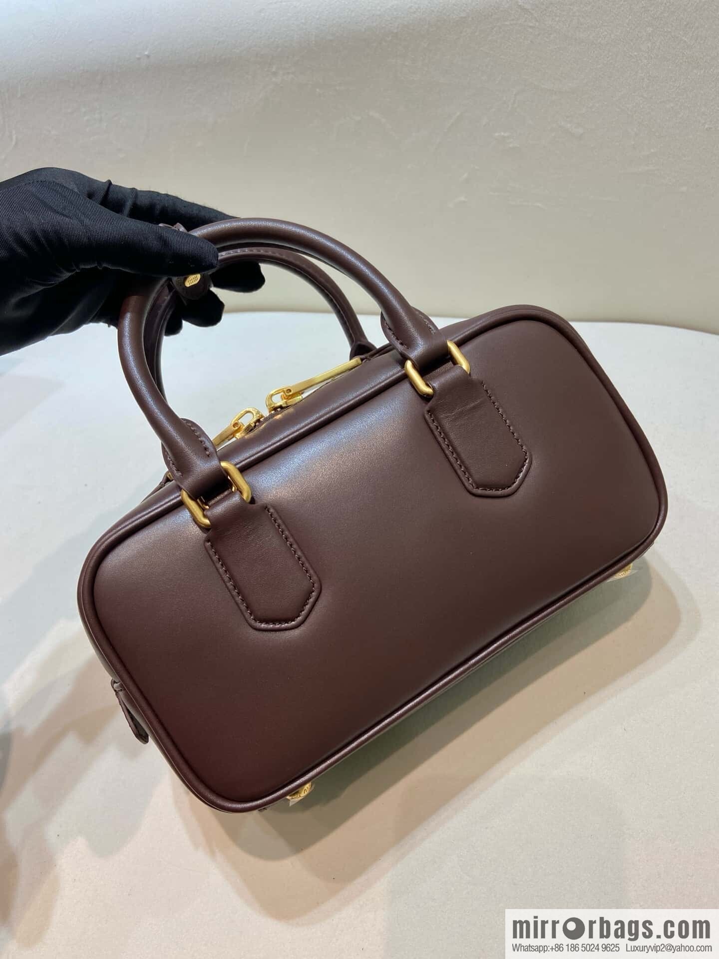 MIUMIU new bowling bag Softy Padded 🎳 briar