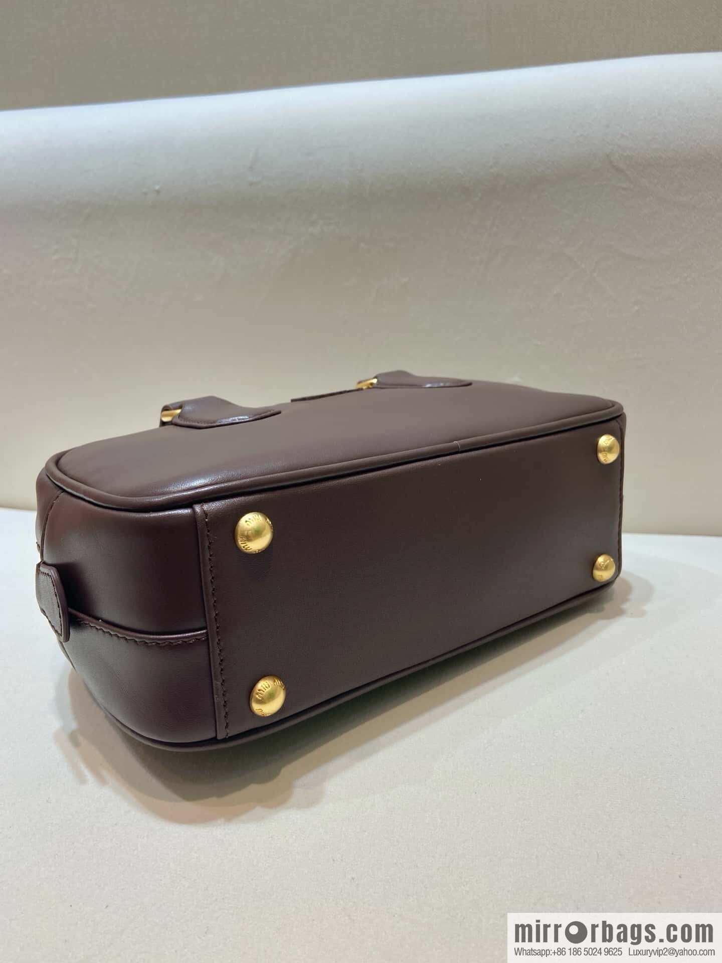 MIUMIU new bowling bag Softy Padded 🎳 briar