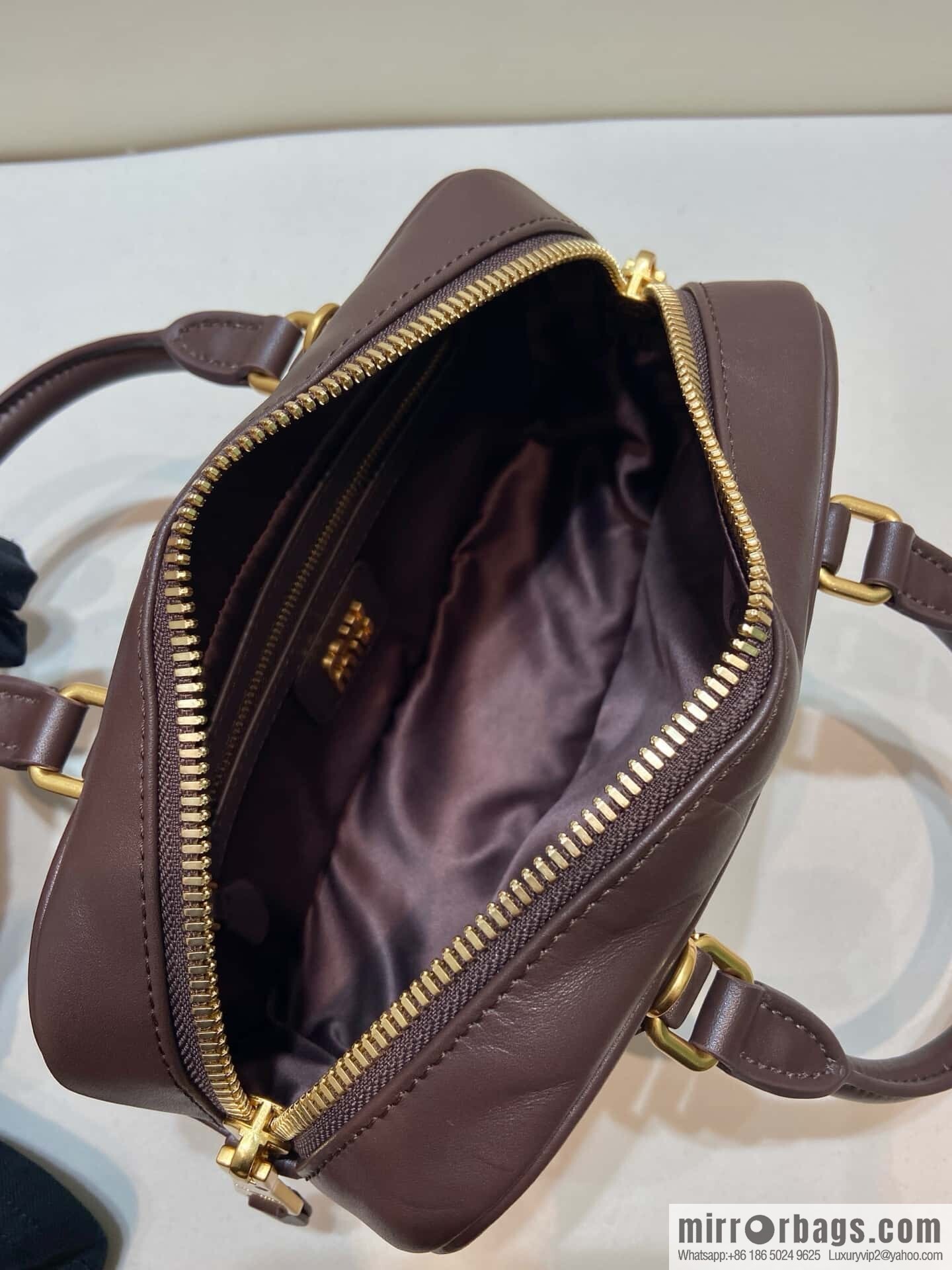 MIUMIU new bowling bag Softy Padded 🎳 briar
