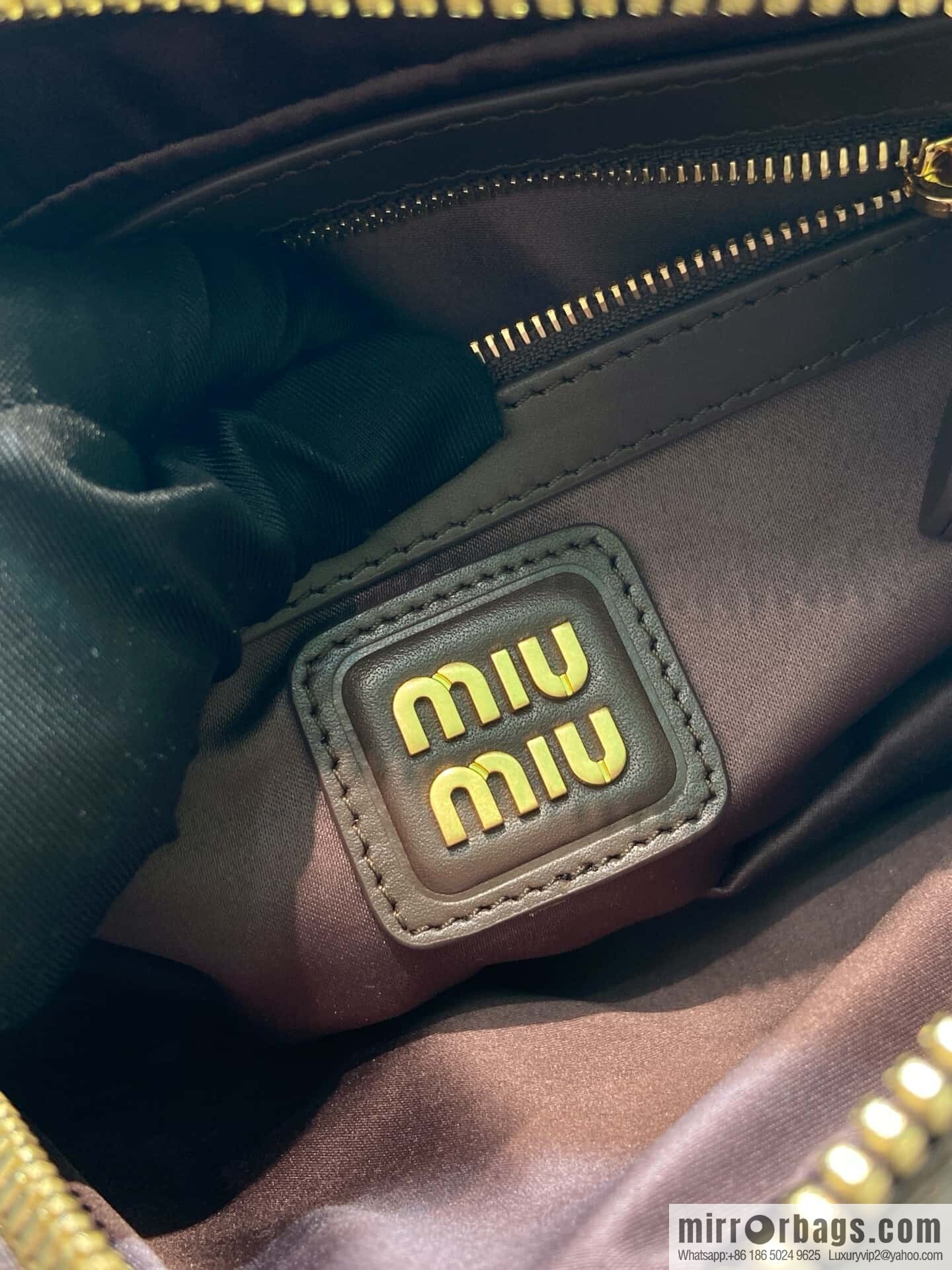 MIUMIU new bowling bag Softy Padded 🎳 briar