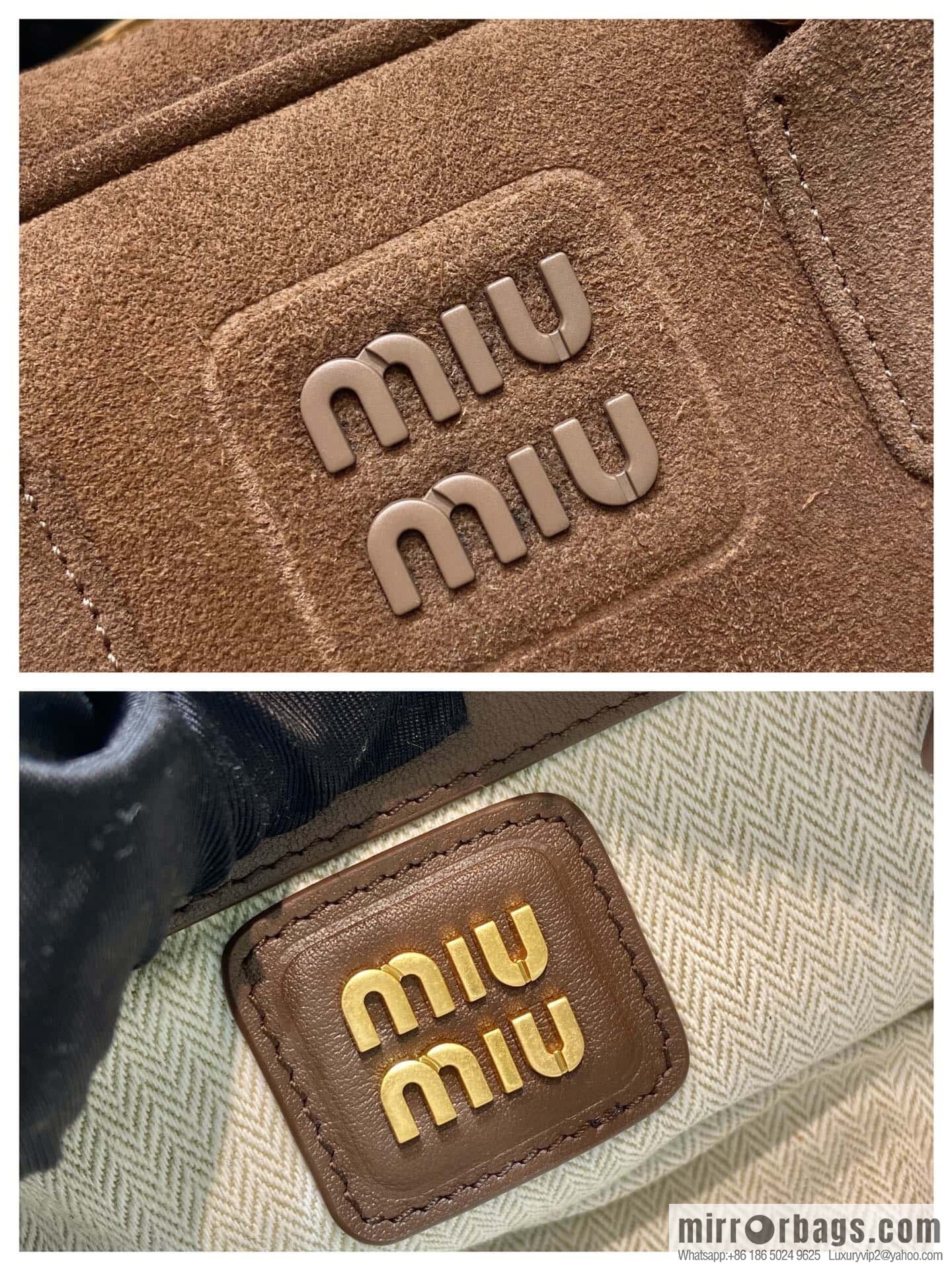 MIUMIU new bowling bag Softy Padded 🎳 5BB 142 Suede