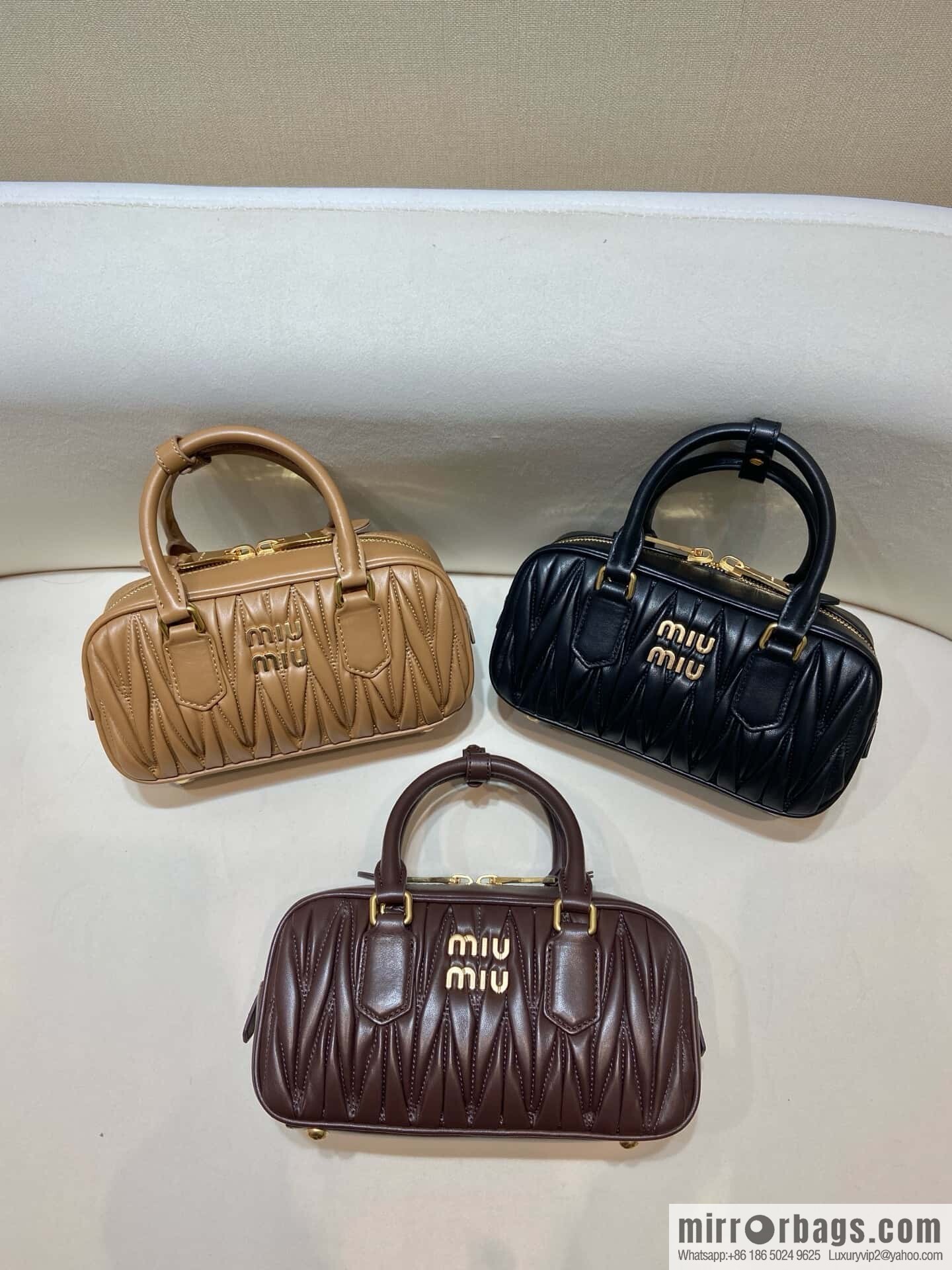 Sheepskin Textured Retro Rectangle Bag | Leather Bowling Bag 5BB142 💕💕 Chocolate
