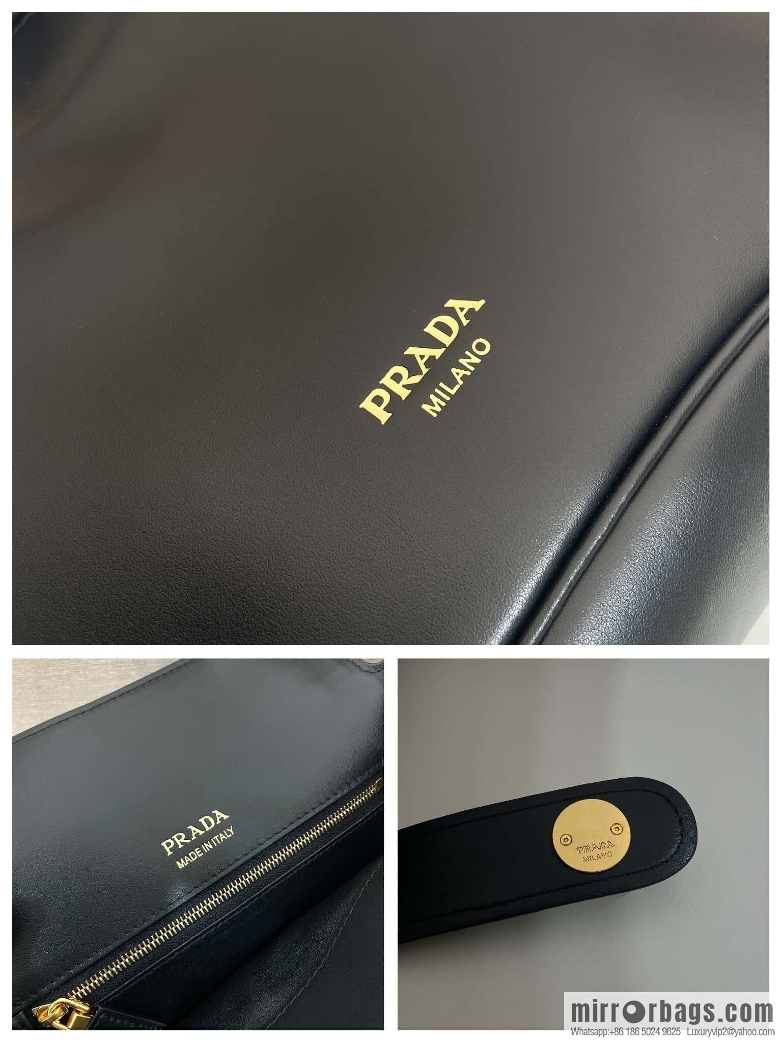 PRADA 🎉 new 🎉 1BG567 long arm 🎉🎉 black