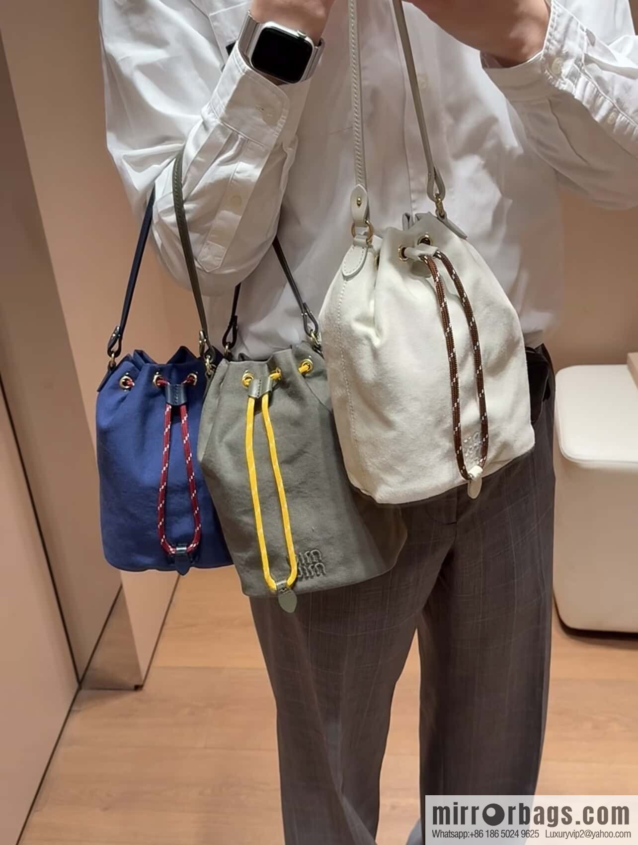 MIUMIU 🎉 new bucket bag 🎉 5NR038 🎉🎉 green