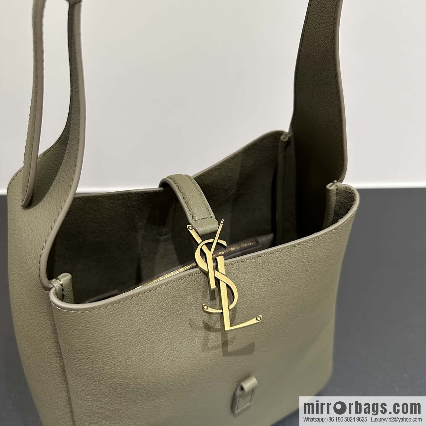 YSL 🆕 small [wheat green] 713938