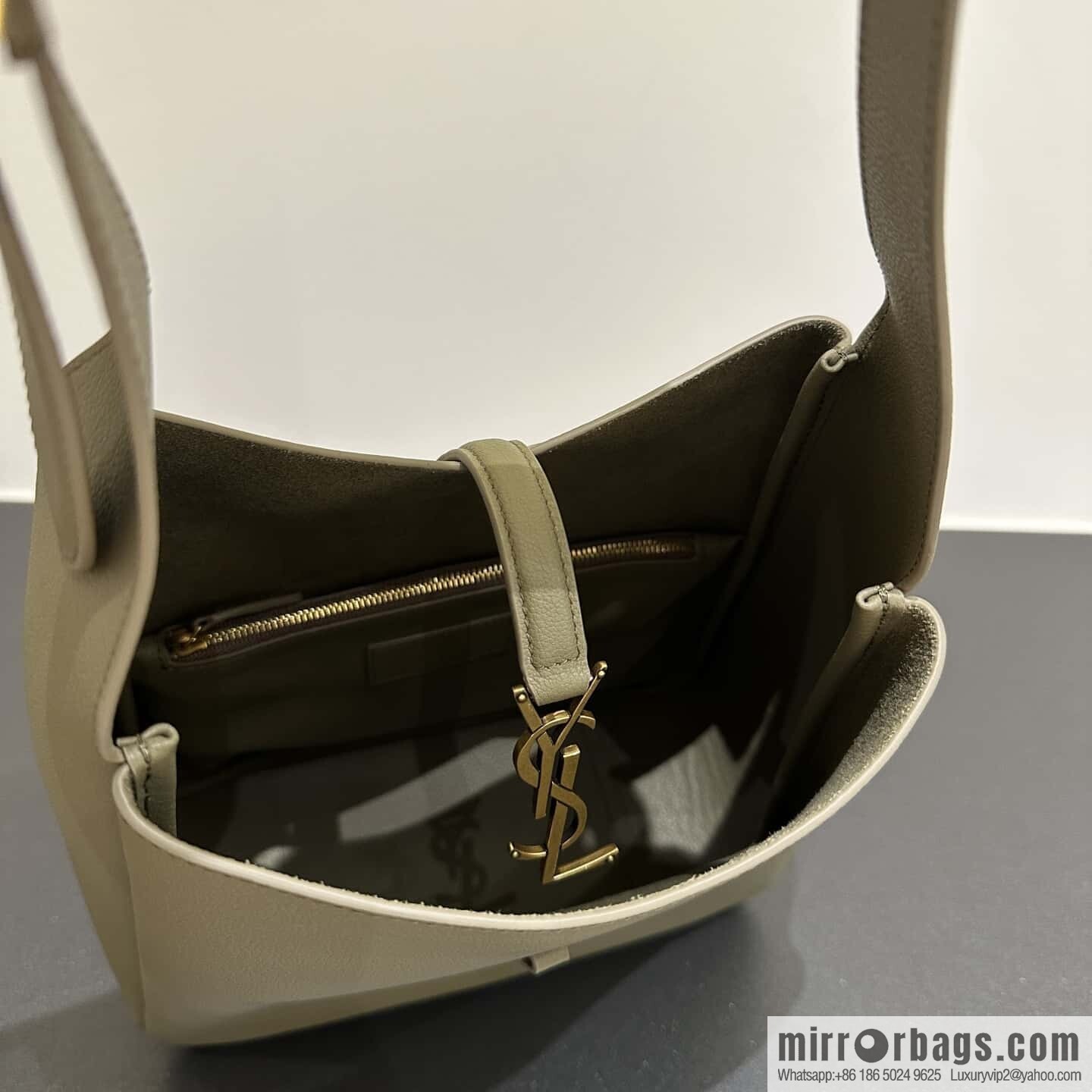 YSL 🆕 small [wheat green] 713938