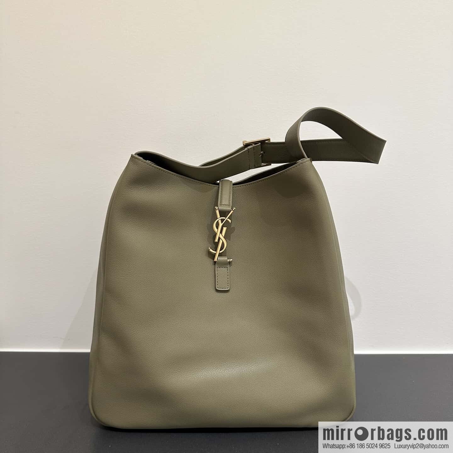 YSL 🆕 large [wheat green] 753837