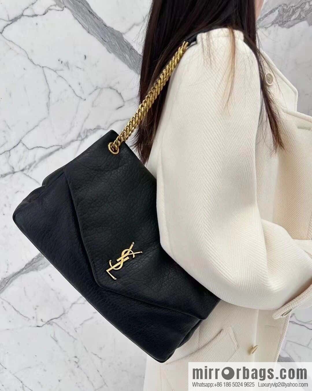 YSL 𝗖𝗔𝗟𝗬𝗣𝗦𝗢_ elephant pattern sheepskin chain bag 777399