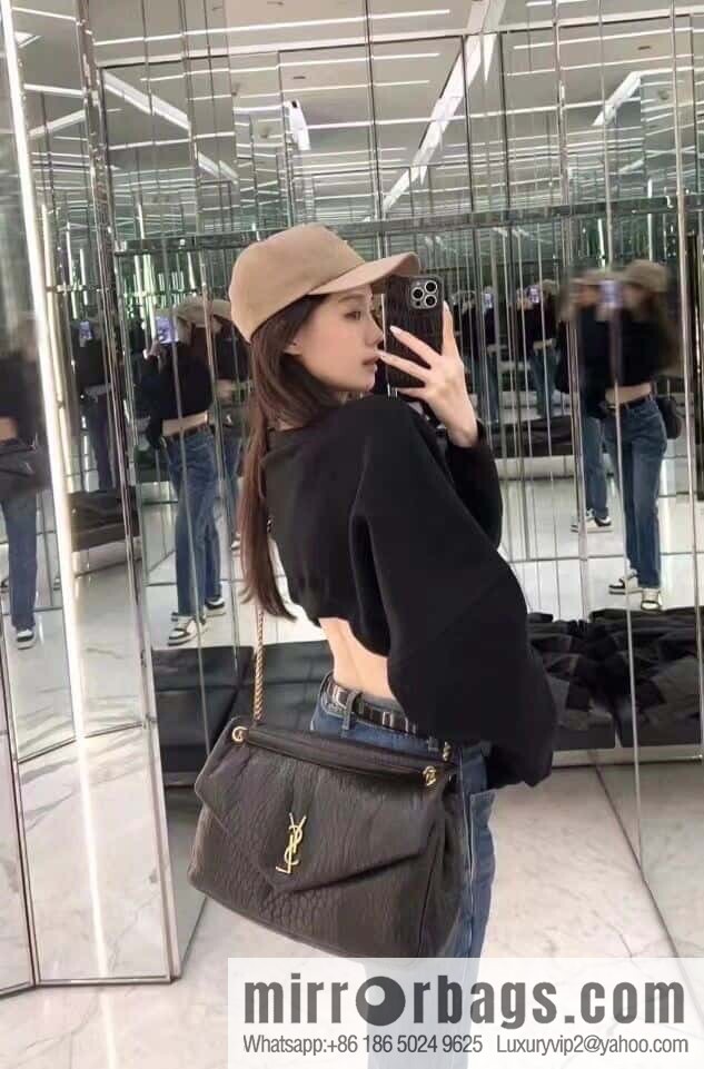 YSL 𝗖𝗔𝗟𝗬𝗣𝗦𝗢_ elephant pattern sheepskin chain bag 777399