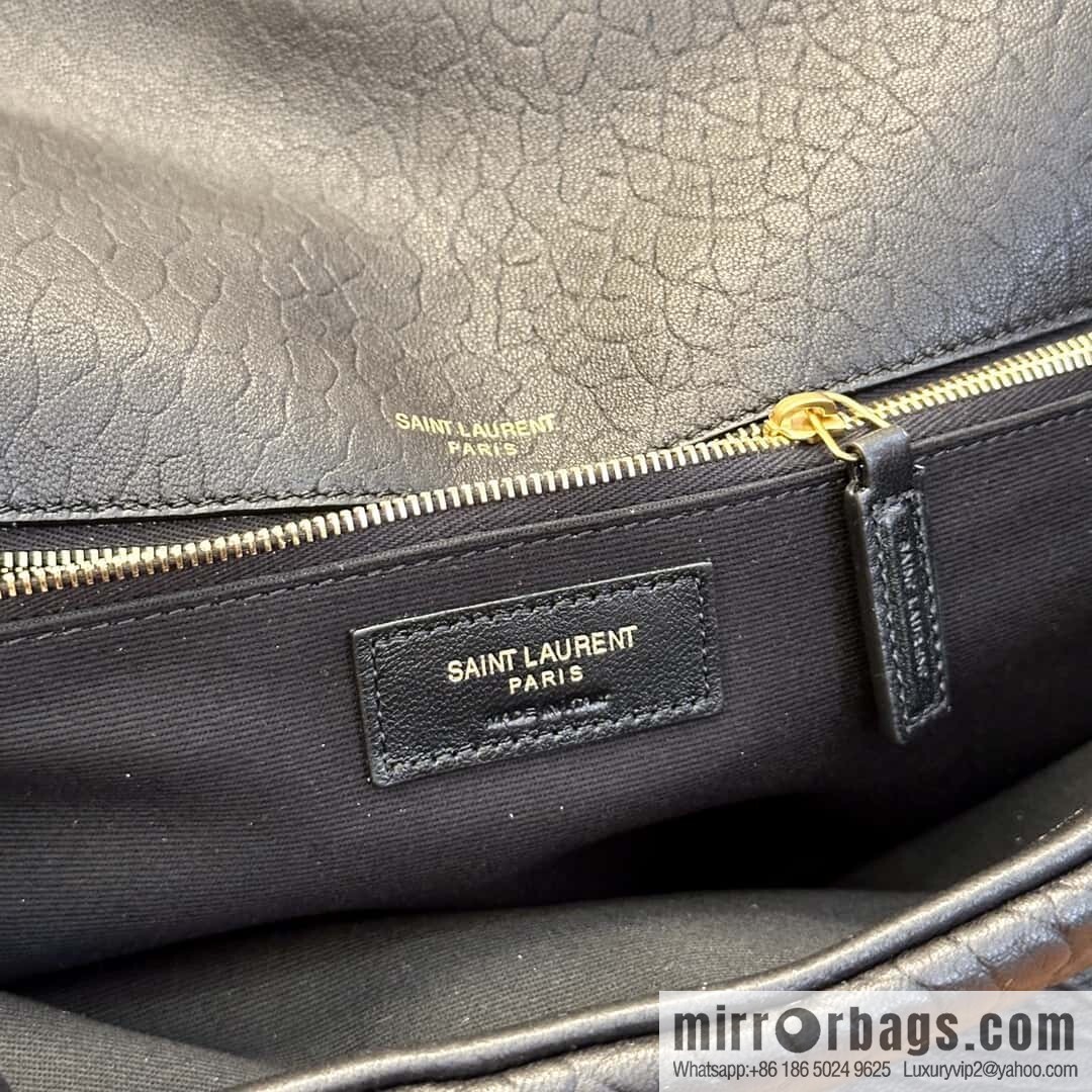 YSL 𝗖𝗔𝗟𝗬𝗣𝗦𝗢_ elephant pattern sheepskin chain bag 777399