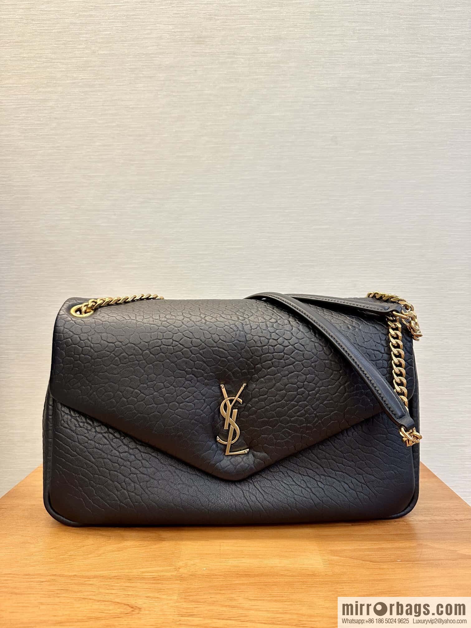 YSL 𝗖𝗔𝗟𝗬𝗣𝗦𝗢_ elephant pattern sheepskin chain bag 777399