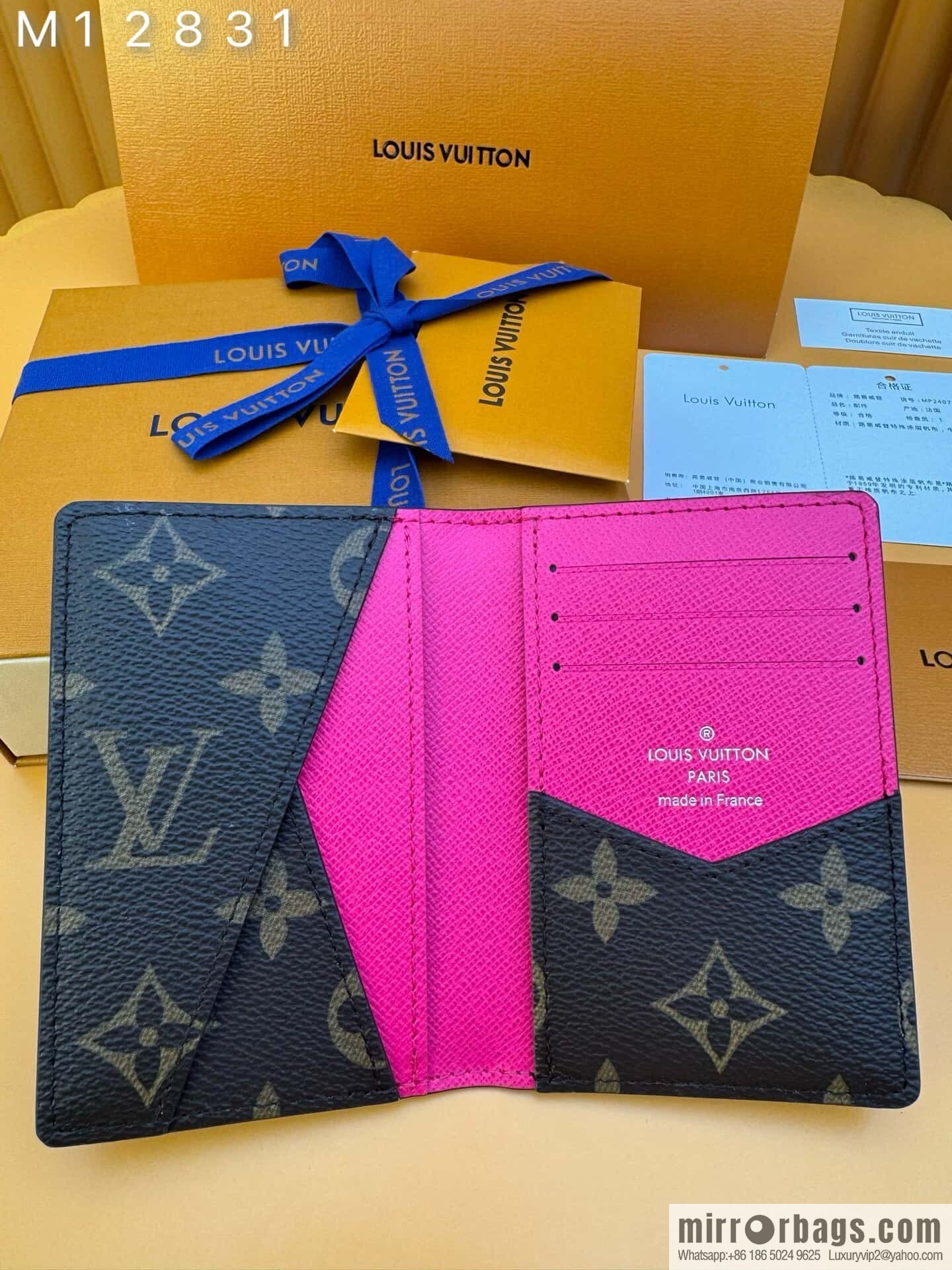 LV pocket wallet M12831 [official chip version]