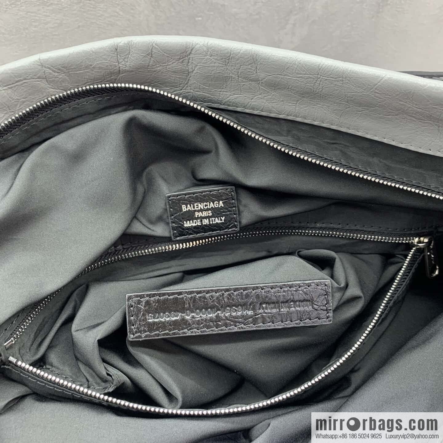 Balenciaga dust bag bag 811082 grey