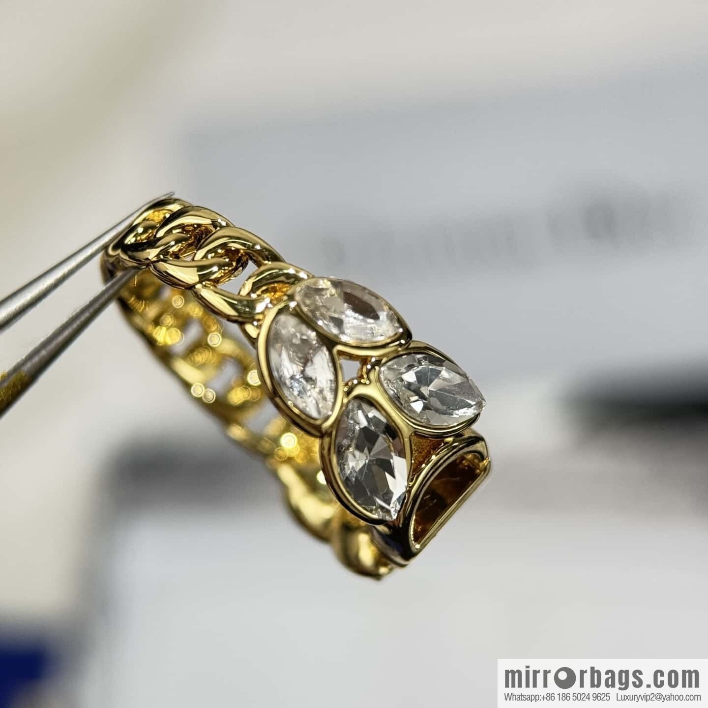 ❗️New ❗️ Dior Ring ☀️ New ☑️ Dior DIOR Horse Eye Diamond CD Ring ☀️