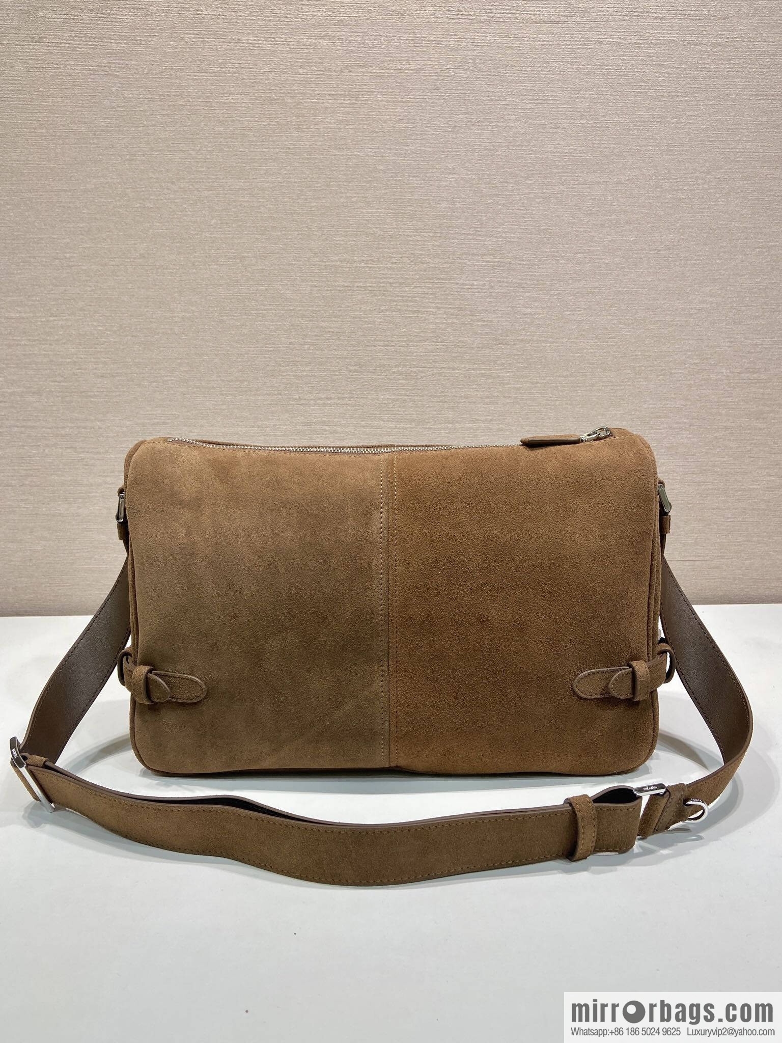 PRADA new mailman bag 2VH187 leather