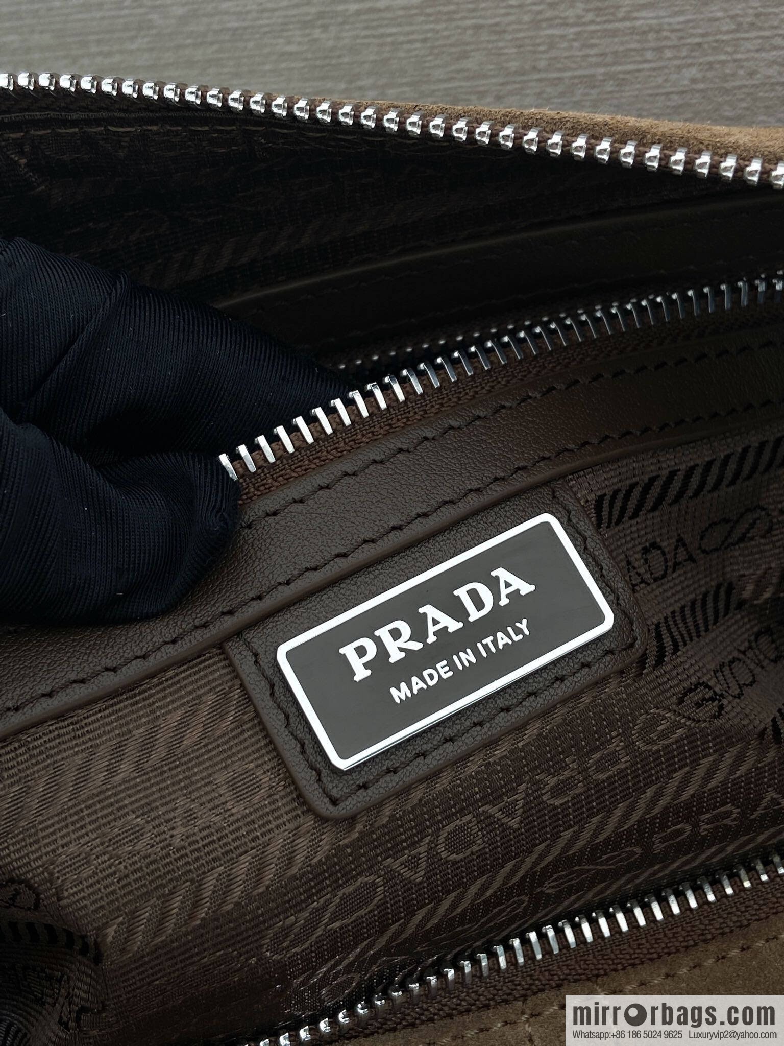 PRADA new mailman bag 2VH187 leather