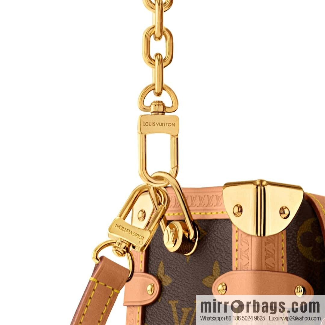 [Boutique‑grade] M14513 presbyopia, soft box chain bag SIDE TRUNK large handbag