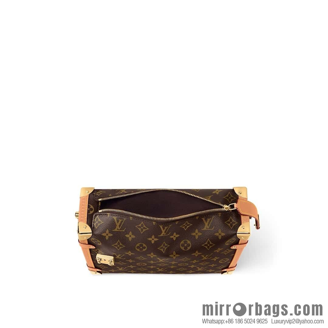 [Boutique‑grade] M14513 presbyopia, soft box chain bag SIDE TRUNK large handbag