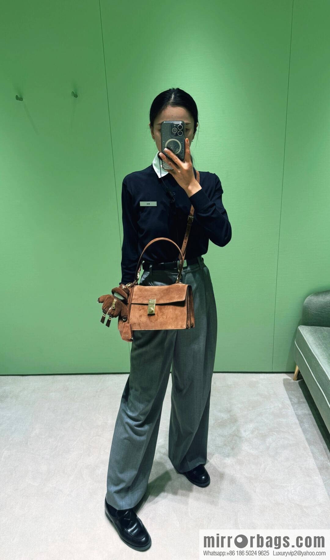 PRADA new catwalk model 1BN023 suede