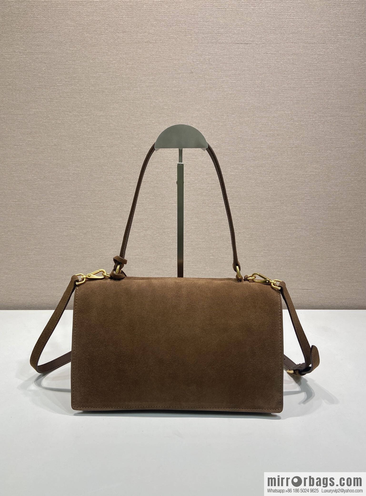 PRADA new catwalk model 1BN023 suede