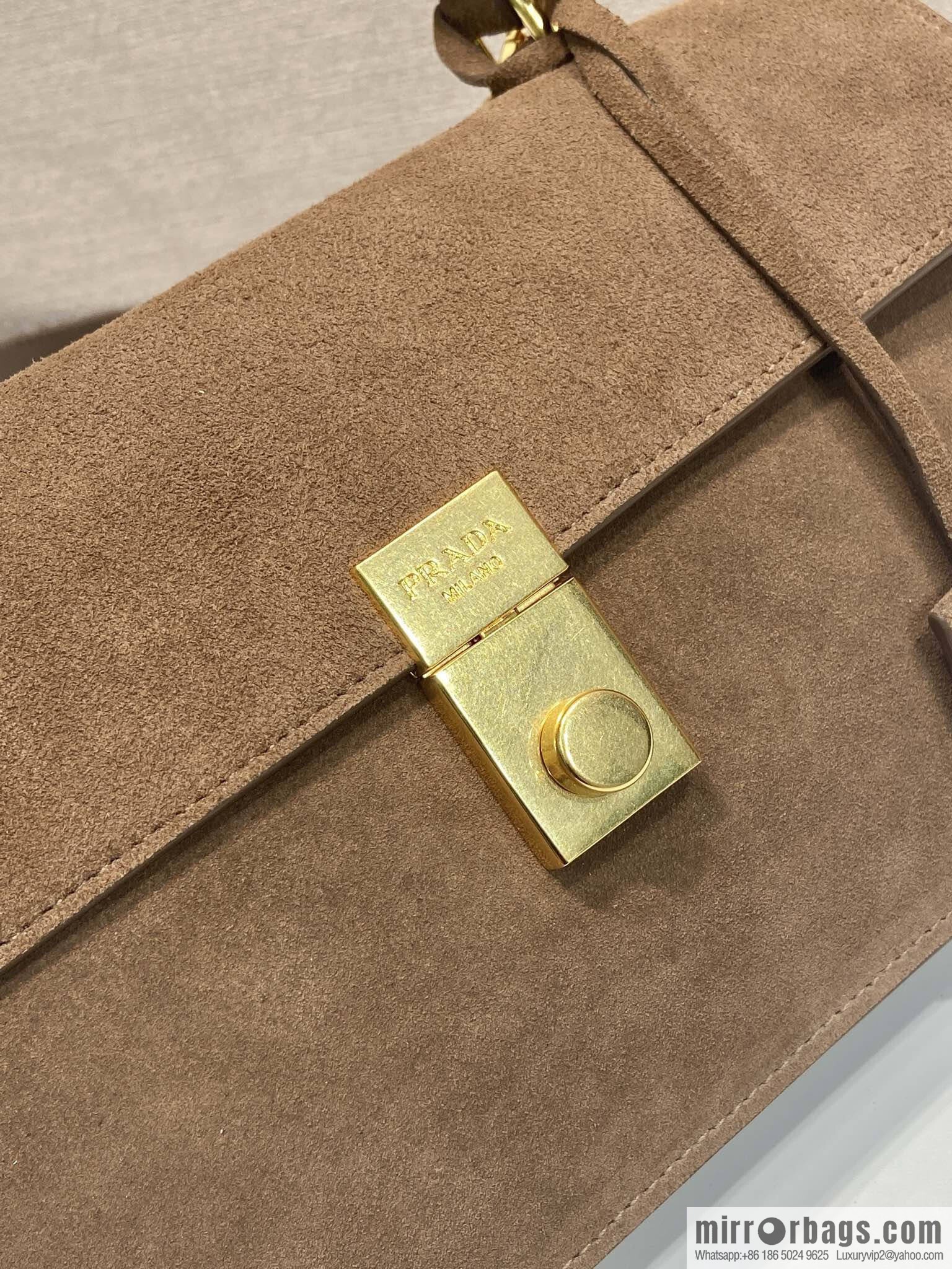 PRADA new catwalk model 1BN023 suede