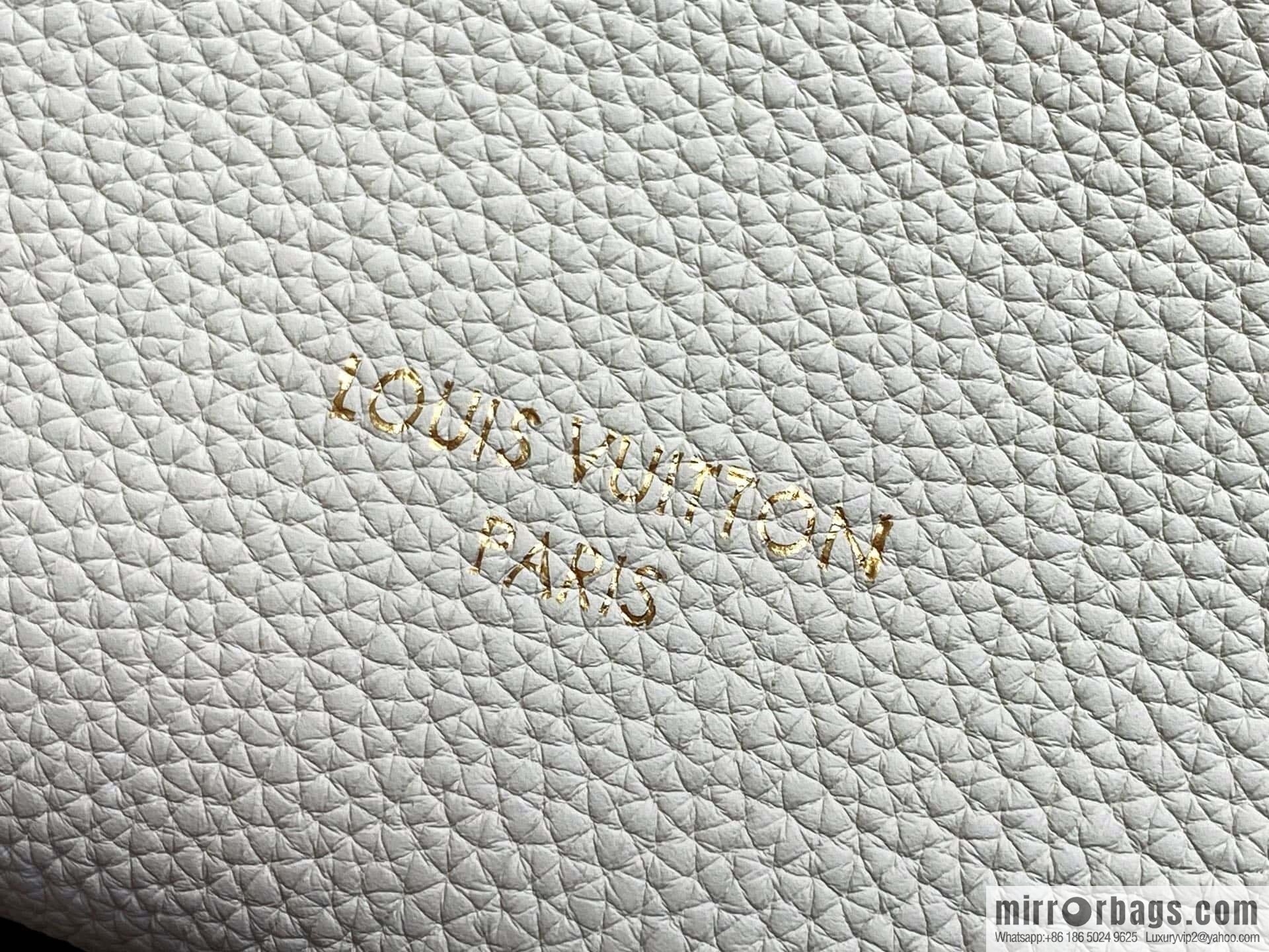 [Boutique‑grade] M13668 milkshake white, full leather speedy pillow bag SPEEDY BANDOULIZRE 40 handbag