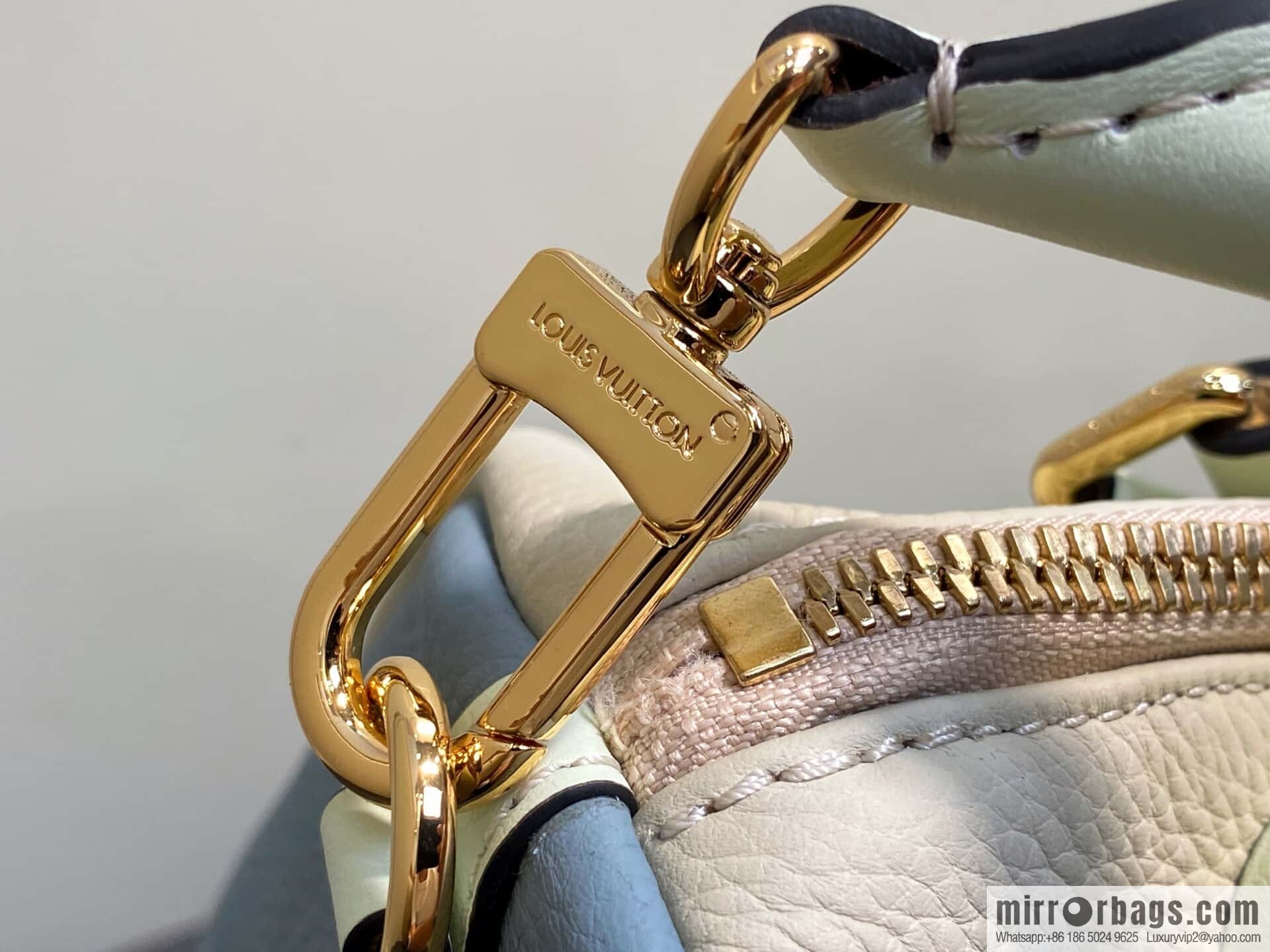 [Boutique‑grade] M13668 milkshake white, full leather speedy pillow bag SPEEDY BANDOULIZRE 40 handbag