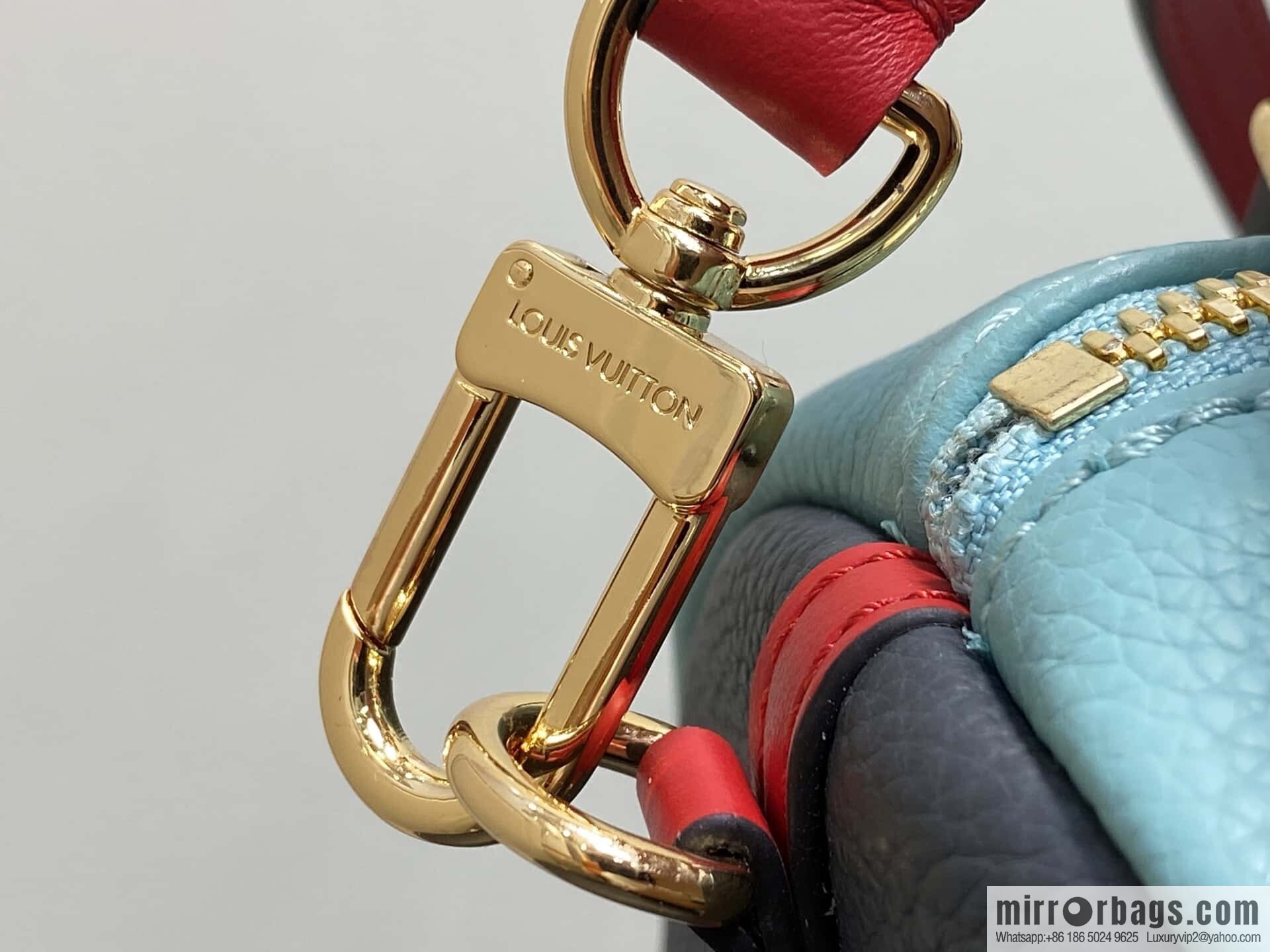 [Boutique‑grade] M13668 Macaron blue, full leather speedy pillow bag SPEEDY BANDOULIIZRE 40 handbag